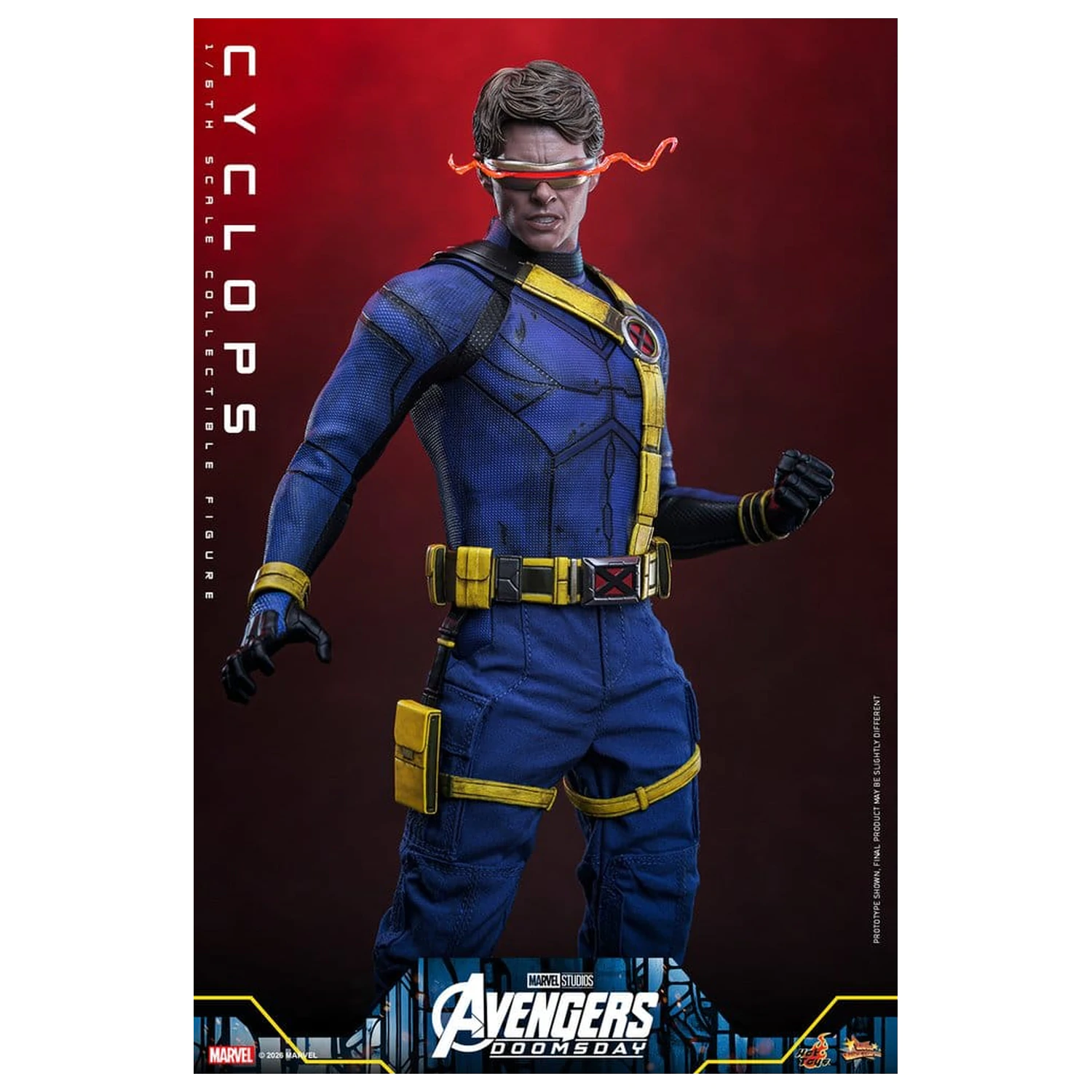 Avengers: Doomsday Movie Masterpiece akčná figúrka 1/6 Cyclops 30 cm produktová fotografia