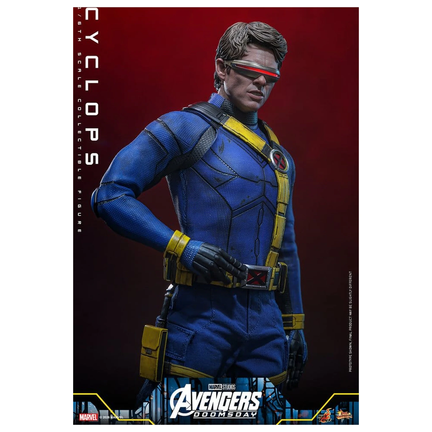 Avengers: Doomsday Movie Masterpiece akčná figúrka 1/6 Cyclops 30 cm produktová fotografia