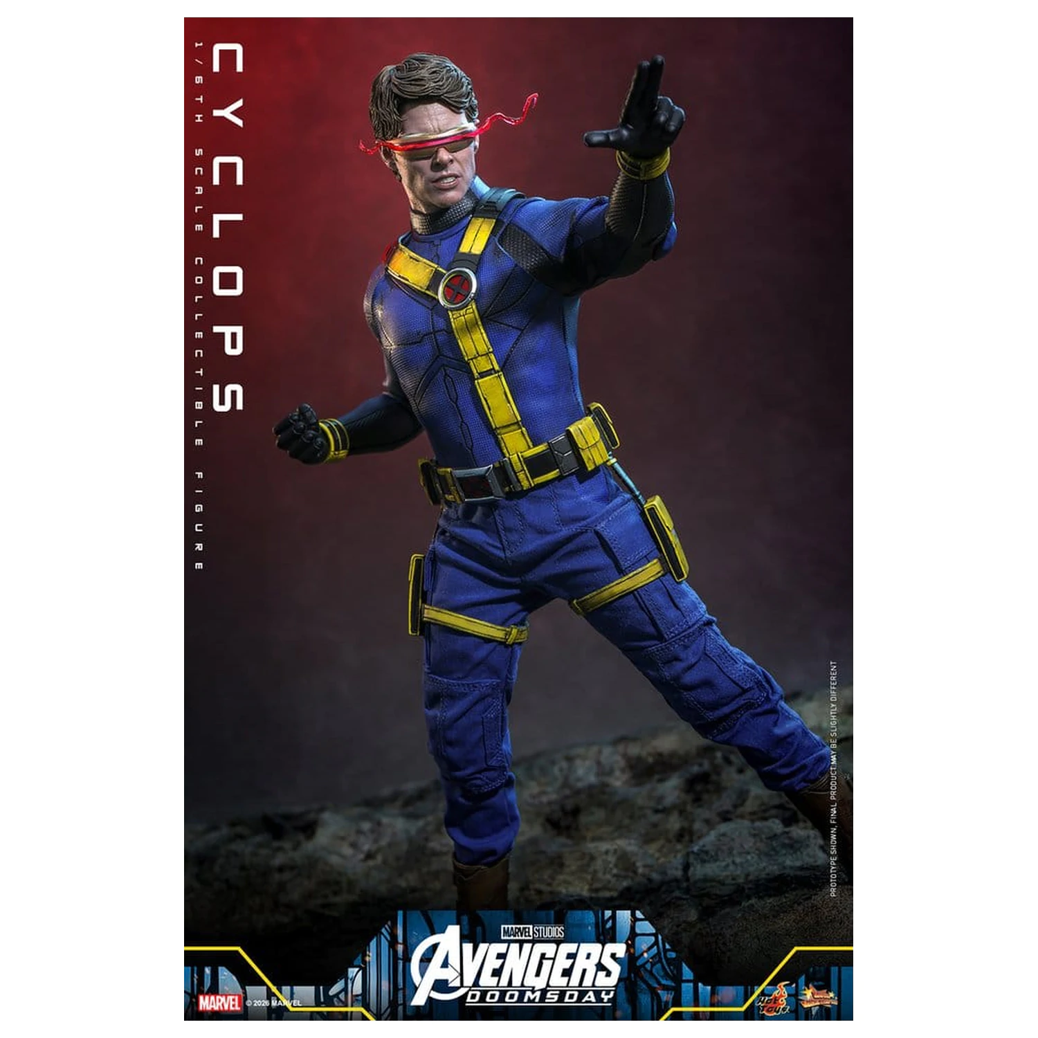 Avengers: Doomsday Movie Masterpiece akčná figúrka 1/6 Cyclops 30 cm produktová fotografia