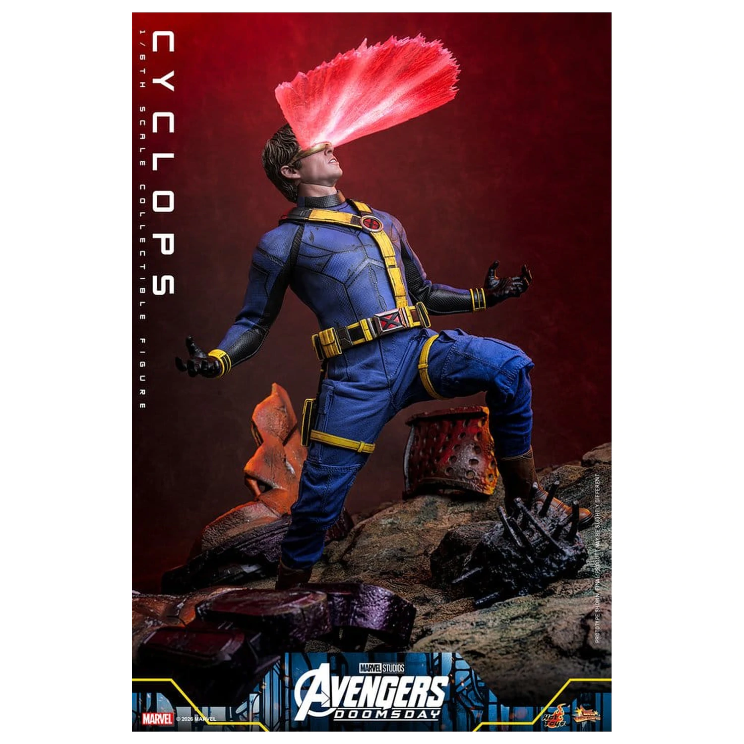 Avengers: Doomsday Movie Masterpiece akčná figúrka 1/6 Cyclops 30 cm produktová fotografia