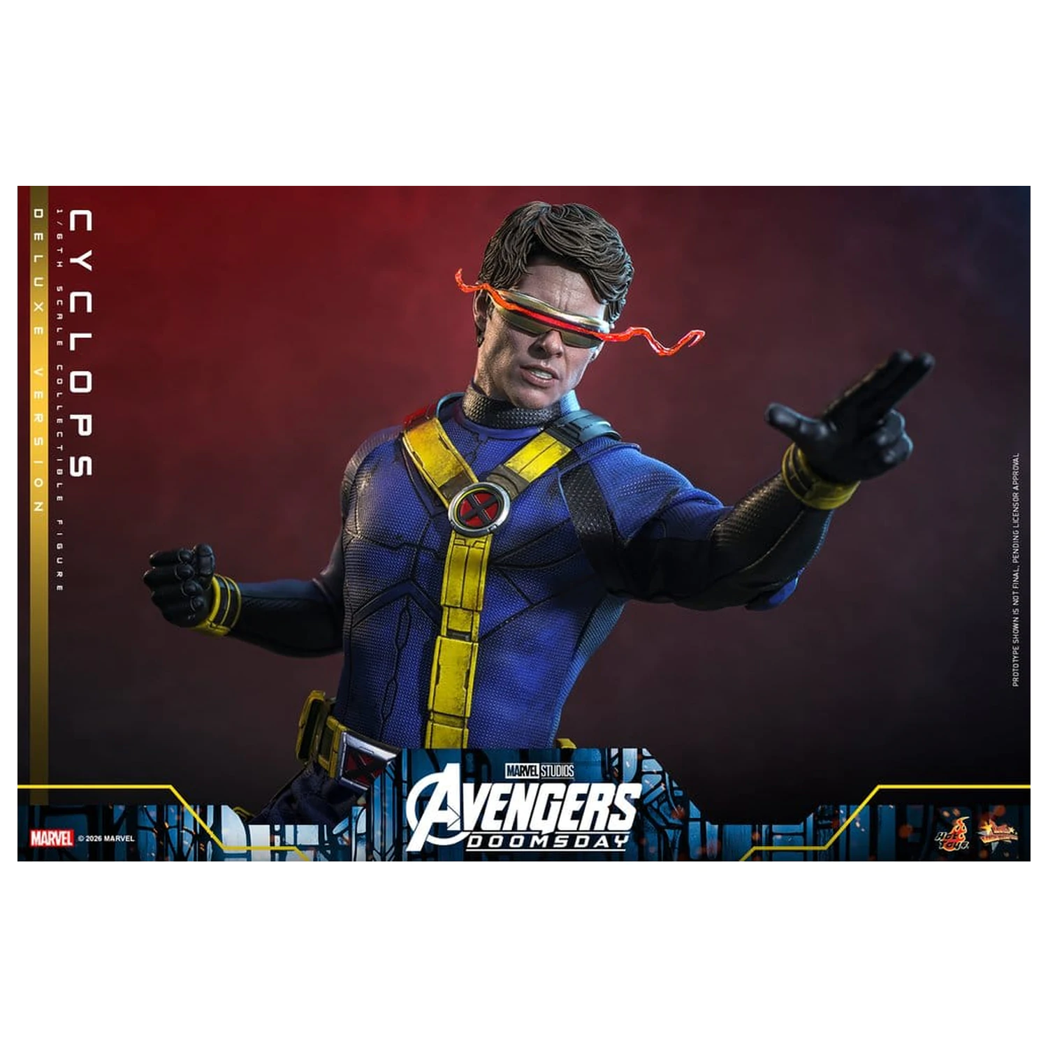 Avengers: Doomsday Movie Masterpiece akčná figúrka 1/6 Cyclops (Deluxe Version) 30 cm produktová fotografia