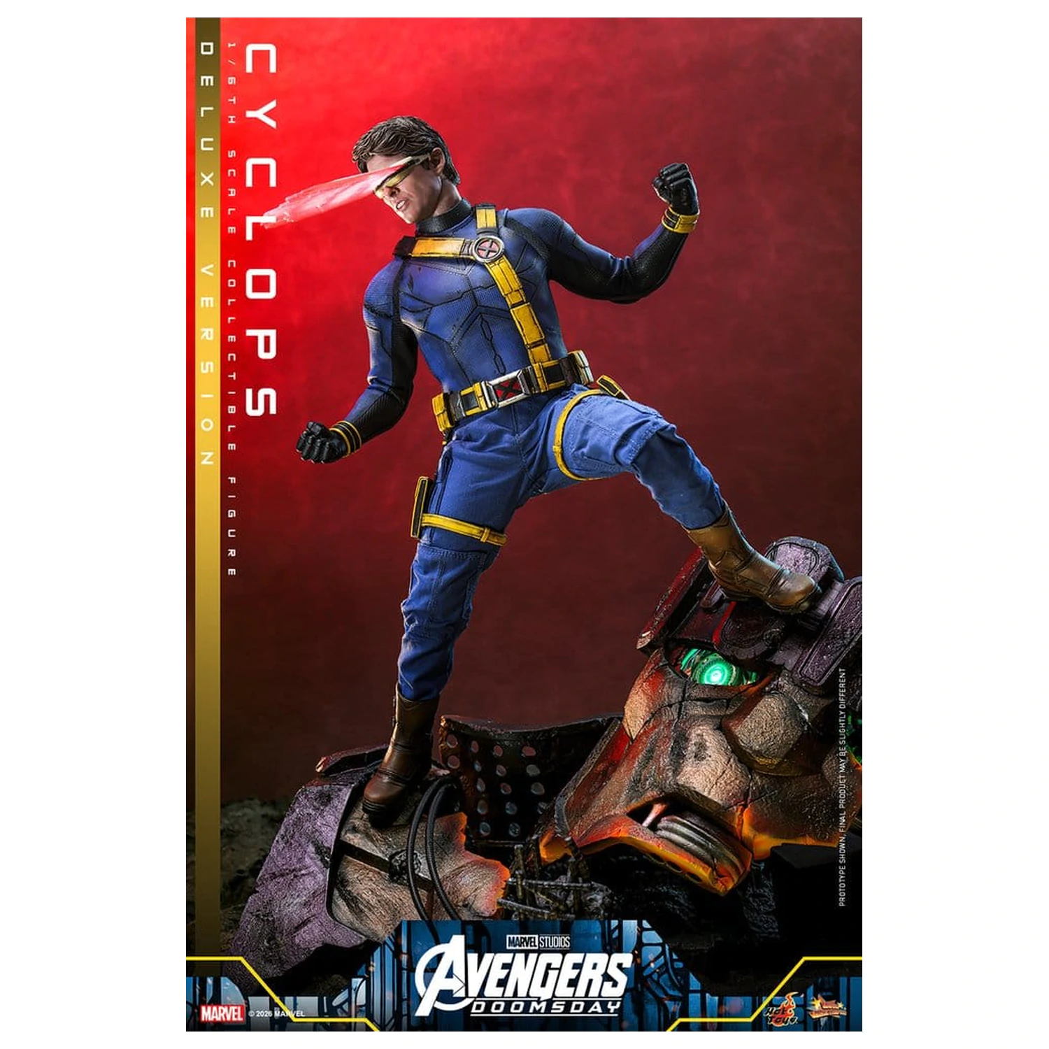 Avengers: Doomsday Movie Masterpiece akčná figúrka 1/6 Cyclops (Deluxe Version) 30 cm produktová fotografia