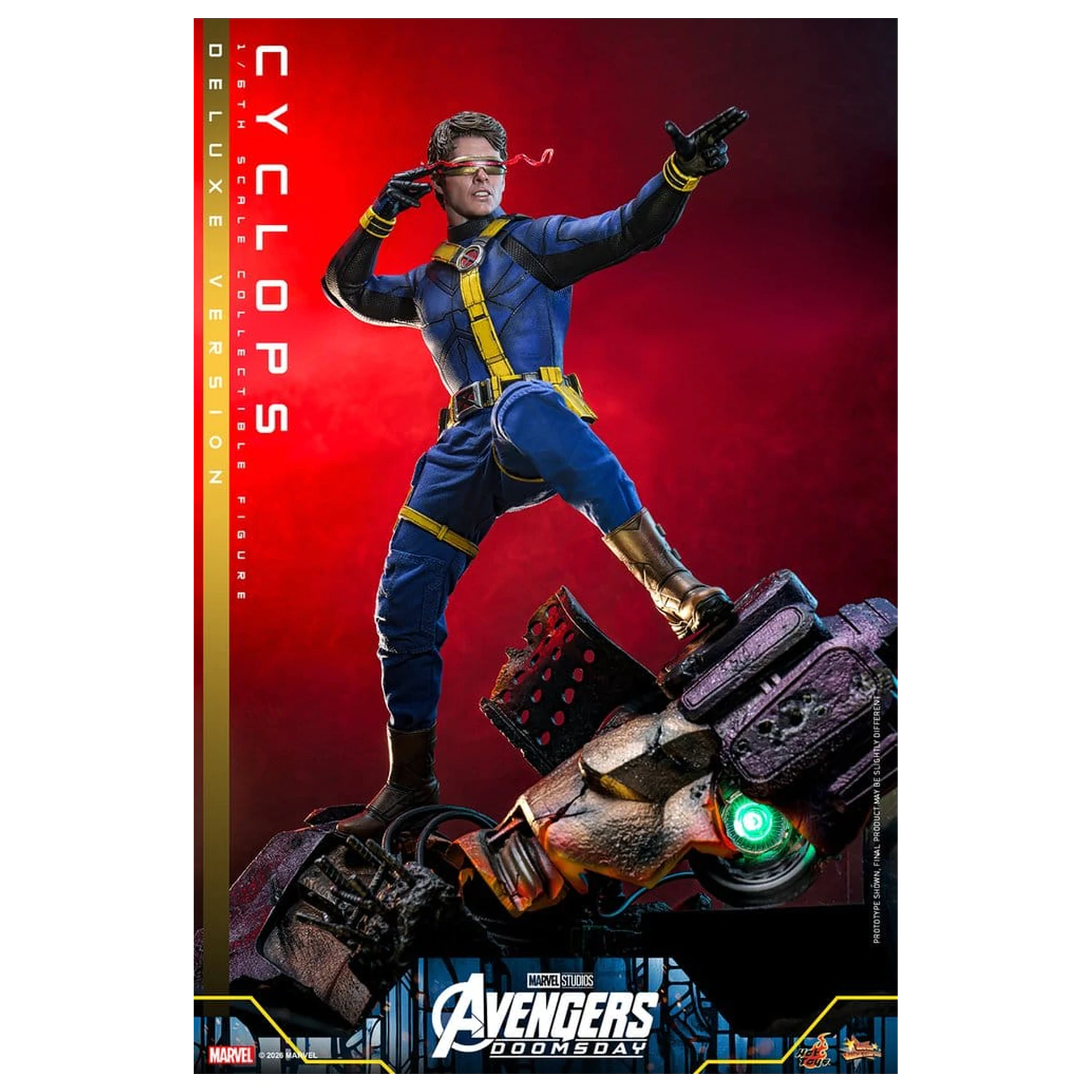 Avengers: Doomsday Movie Masterpiece akčná figúrka 1/6 Cyclops (Deluxe Version) 30 cm produktová fotografia