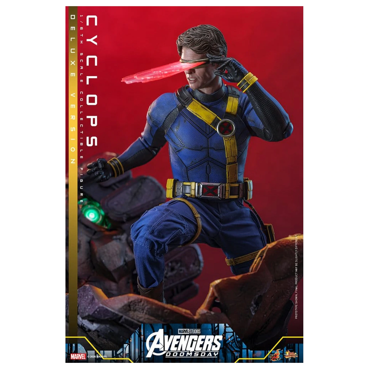 Avengers: Doomsday Movie Masterpiece akčná figúrka 1/6 Cyclops (Deluxe Version) 30 cm produktová fotografia