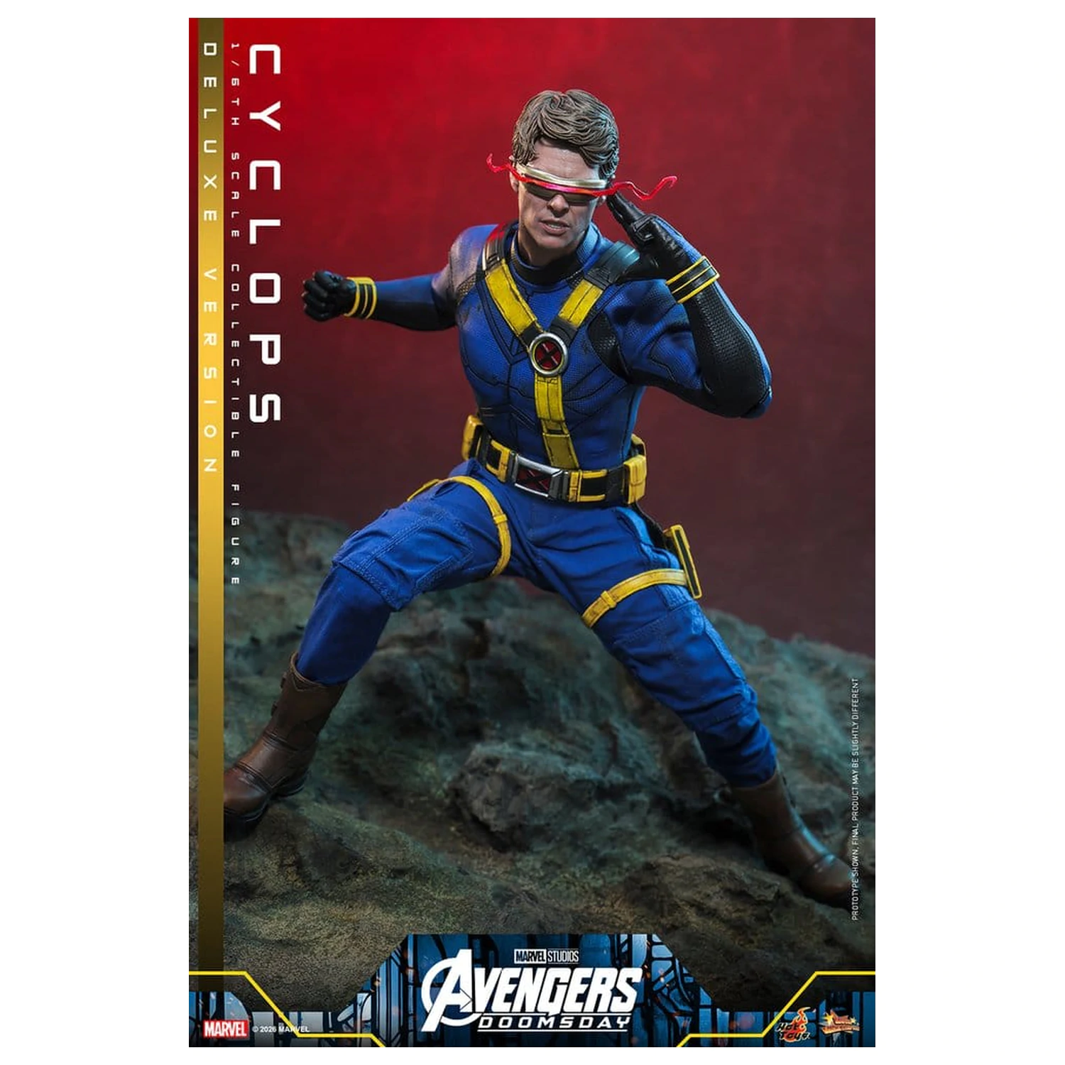 Avengers: Doomsday Movie Masterpiece akčná figúrka 1/6 Cyclops (Deluxe Version) 30 cm produktová fotografia