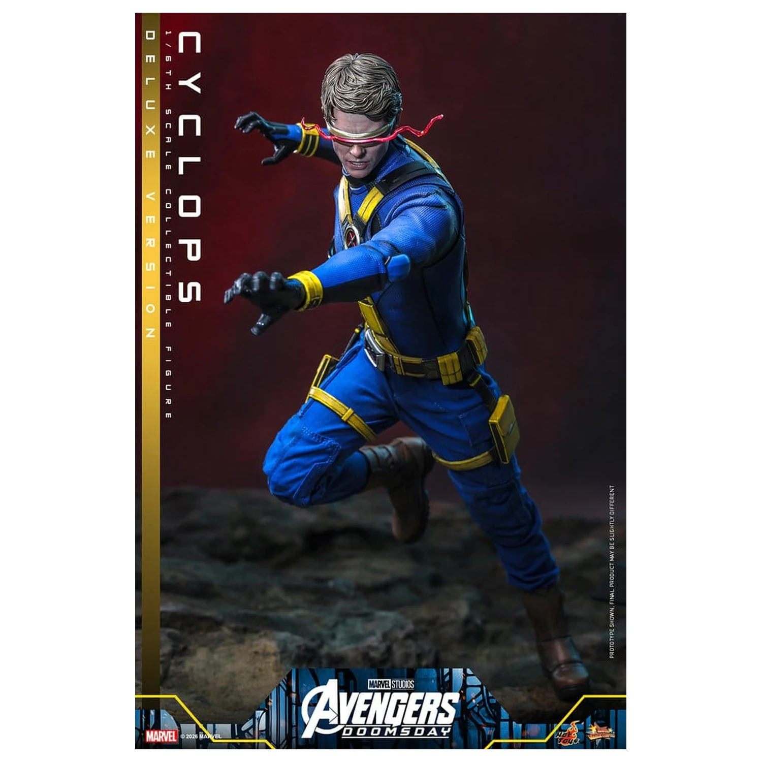 Avengers: Doomsday Movie Masterpiece akčná figúrka 1/6 Cyclops (Deluxe Version) 30 cm produktová fotografia