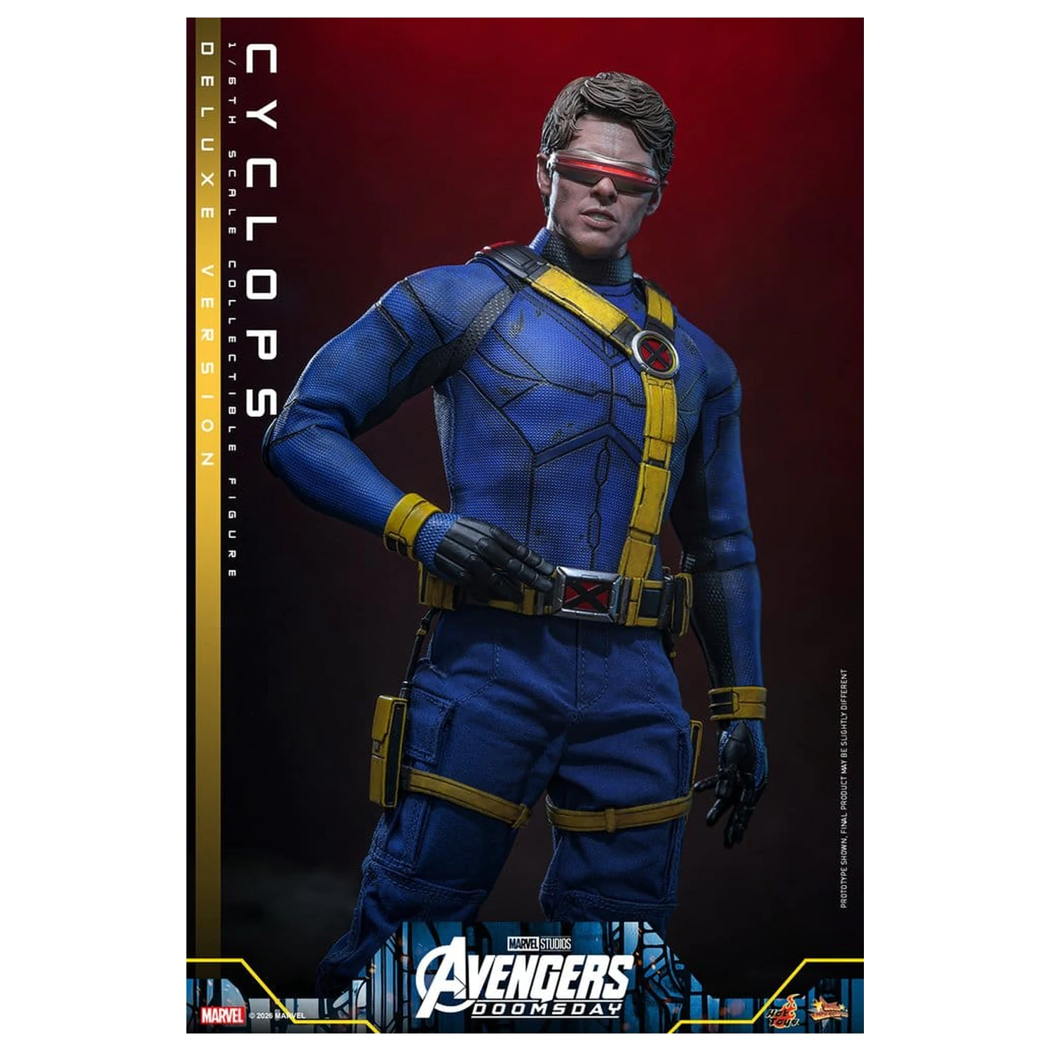 Avengers: Doomsday Movie Masterpiece akčná figúrka 1/6 Cyclops (Deluxe Version) 30 cm produktová fotografia