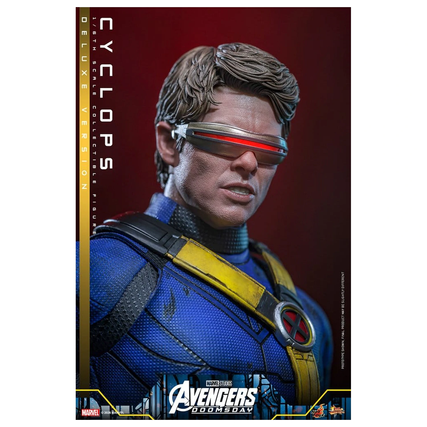 Avengers: Doomsday Movie Masterpiece akčná figúrka 1/6 Cyclops (Deluxe Version) 30 cm produktová fotografia