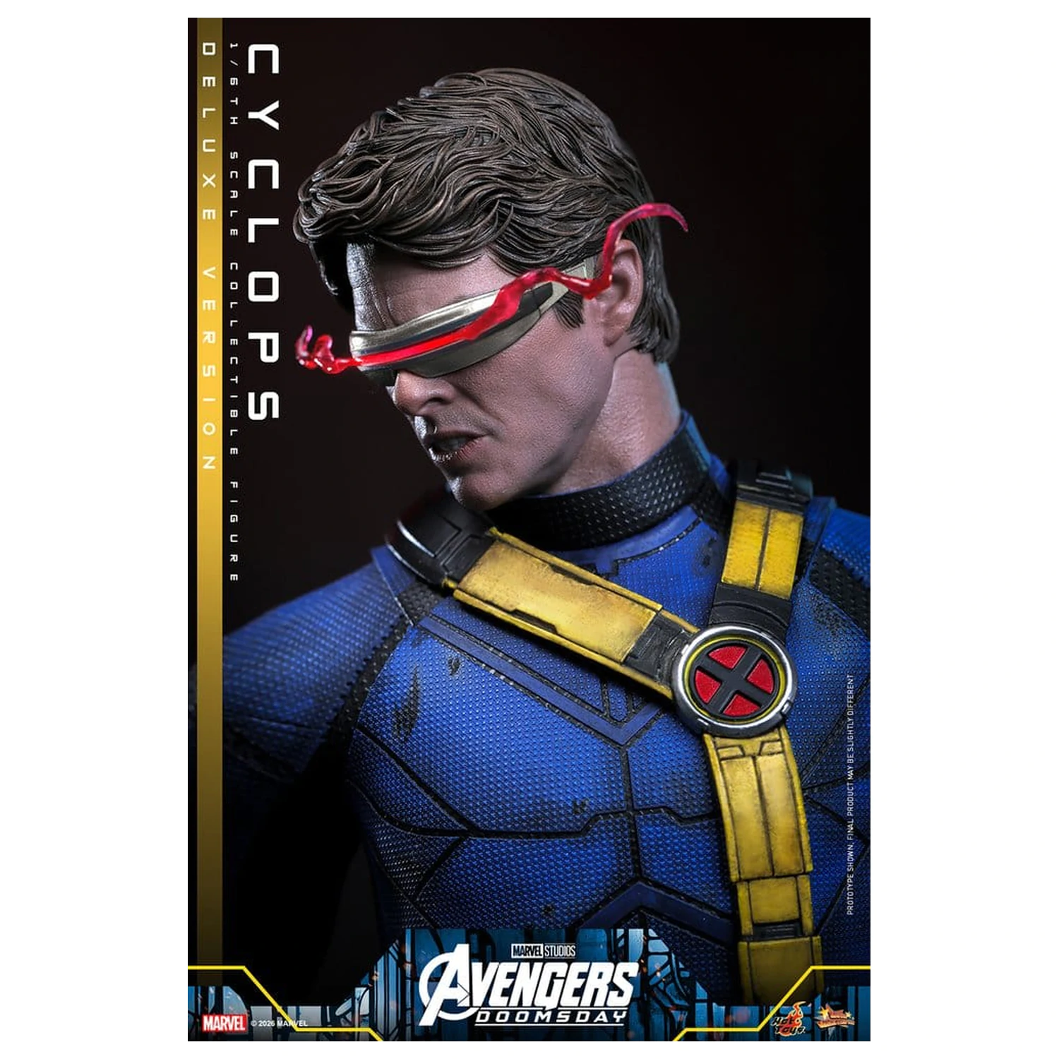 Avengers: Doomsday Movie Masterpiece akčná figúrka 1/6 Cyclops (Deluxe Version) 30 cm produktová fotografia