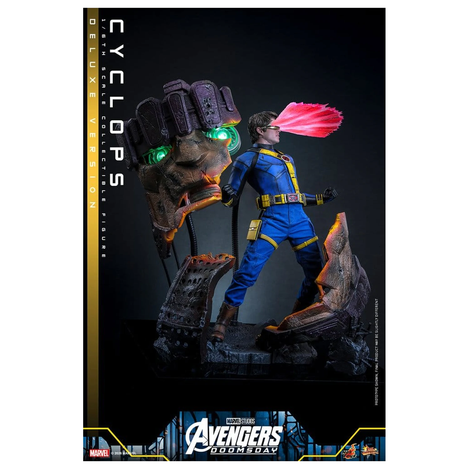 Avengers: Doomsday Movie Masterpiece akčná figúrka 1/6 Cyclops (Deluxe Version) 30 cm produktová fotografia