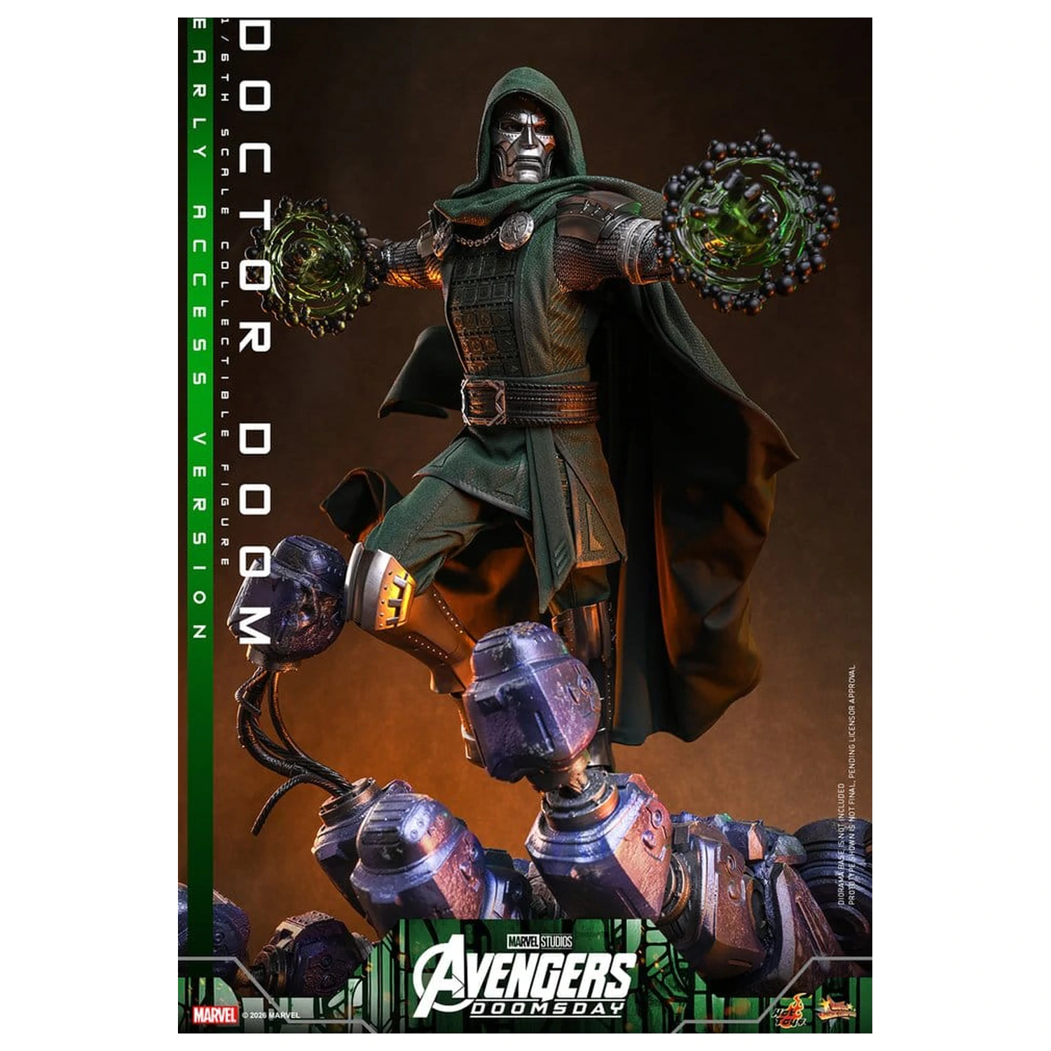 Avengers: Doomsday Movie Masterpiece akčná figúrka 1/6 Doctor Doom 31 cm produktová fotografia