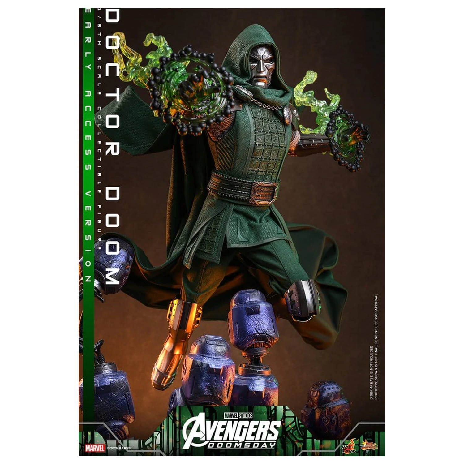 Avengers: Doomsday Movie Masterpiece akčná figúrka 1/6 Doctor Doom 31 cm produktová fotografia