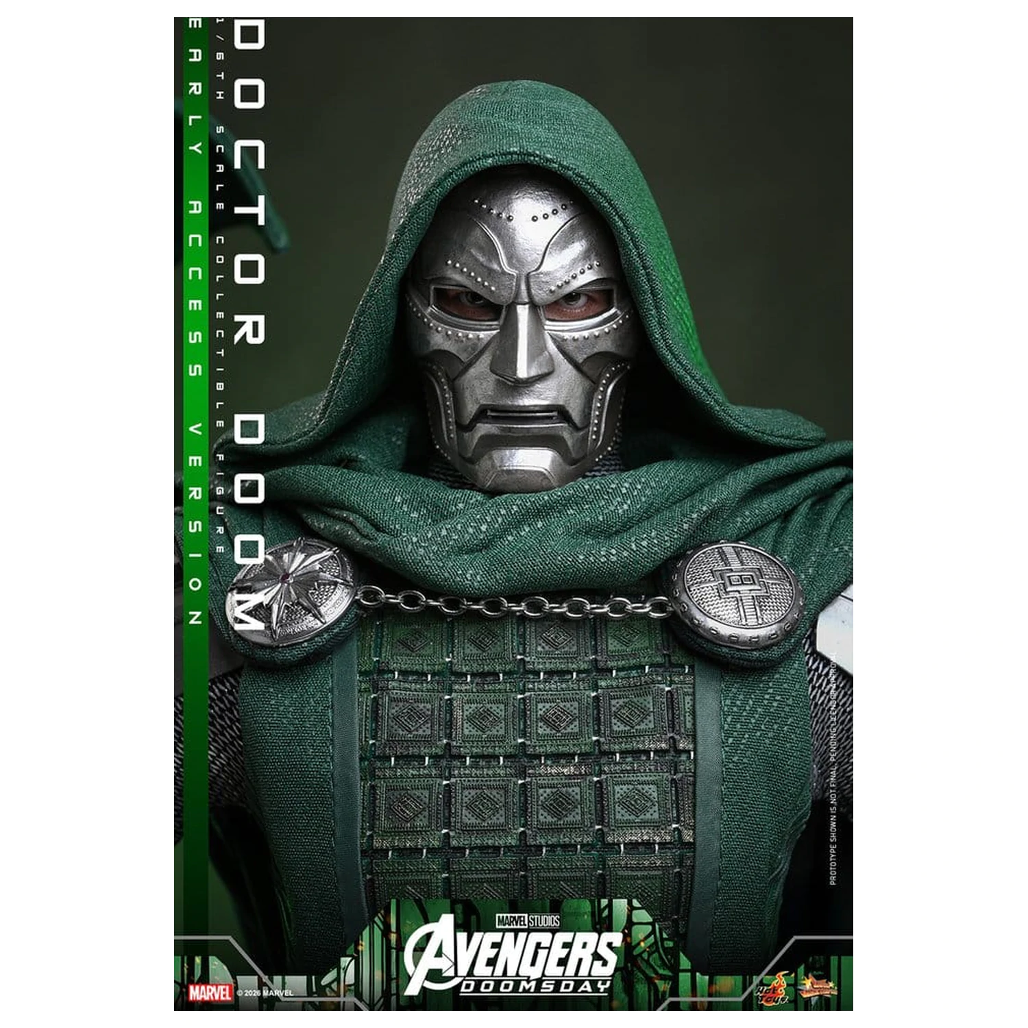 Avengers: Doomsday Movie Masterpiece akčná figúrka 1/6 Doctor Doom 31 cm produktová fotografia