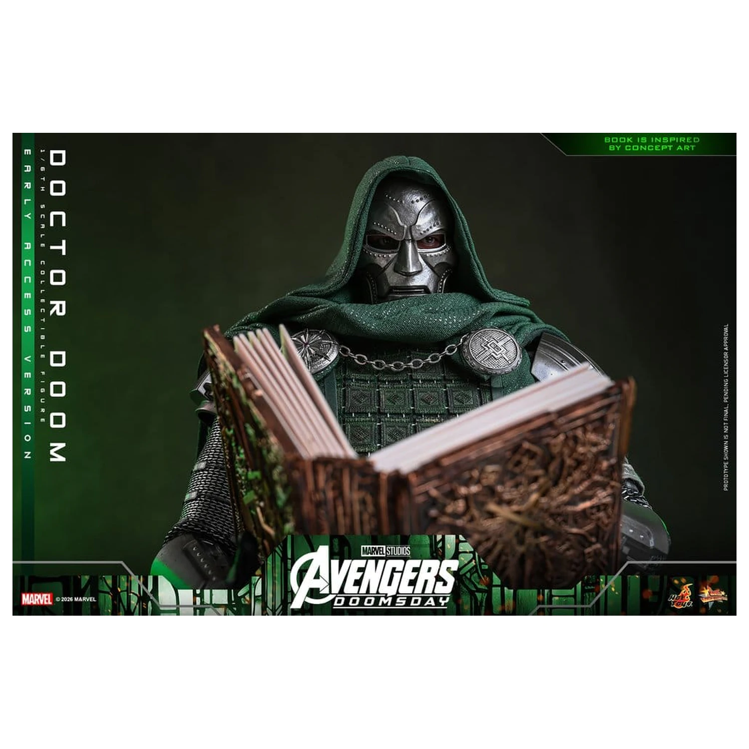Avengers: Doomsday Movie Masterpiece akčná figúrka 1/6 Doctor Doom 31 cm produktová fotografia
