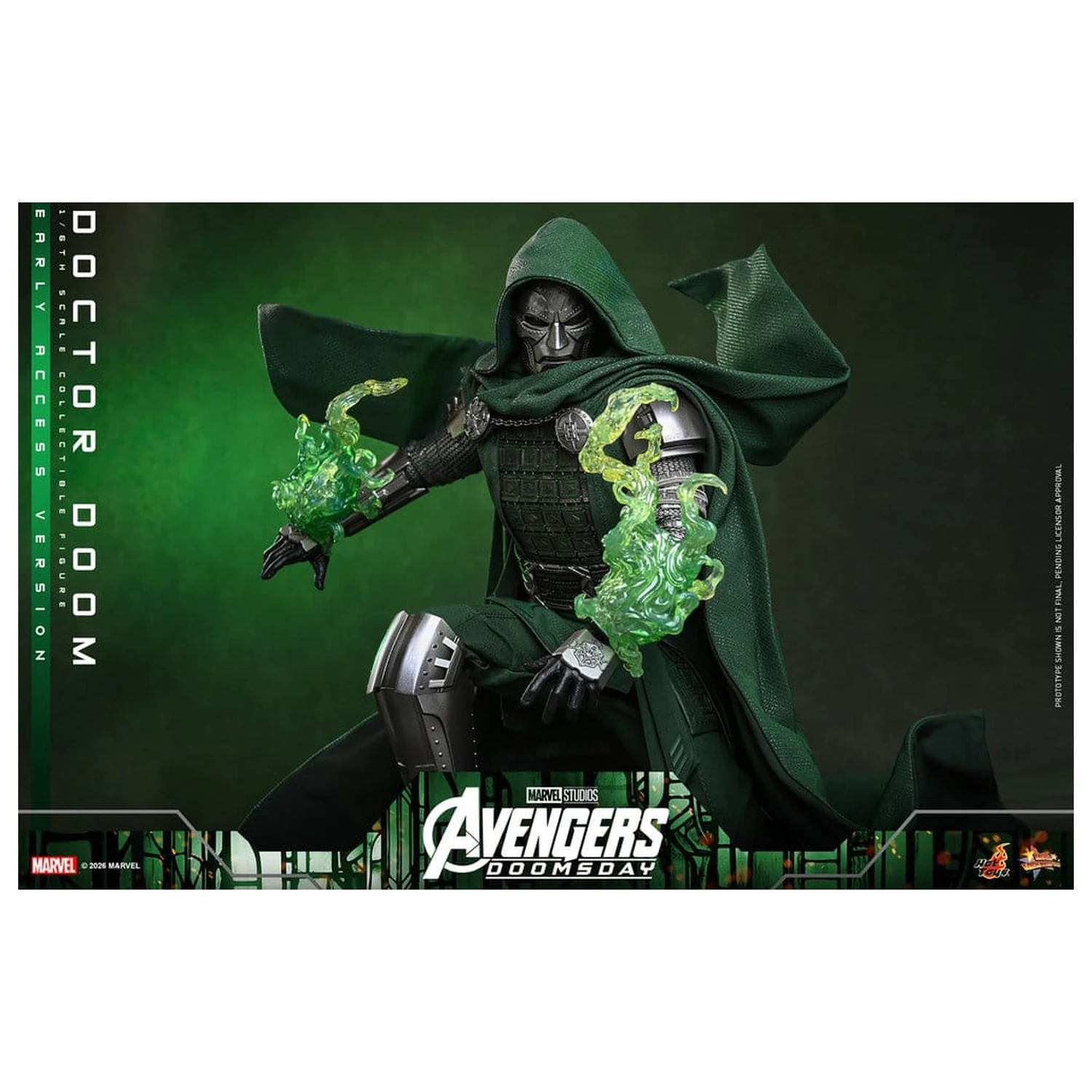 Avengers: Doomsday Movie Masterpiece akčná figúrka 1/6 Doctor Doom 31 cm produktová fotografia
