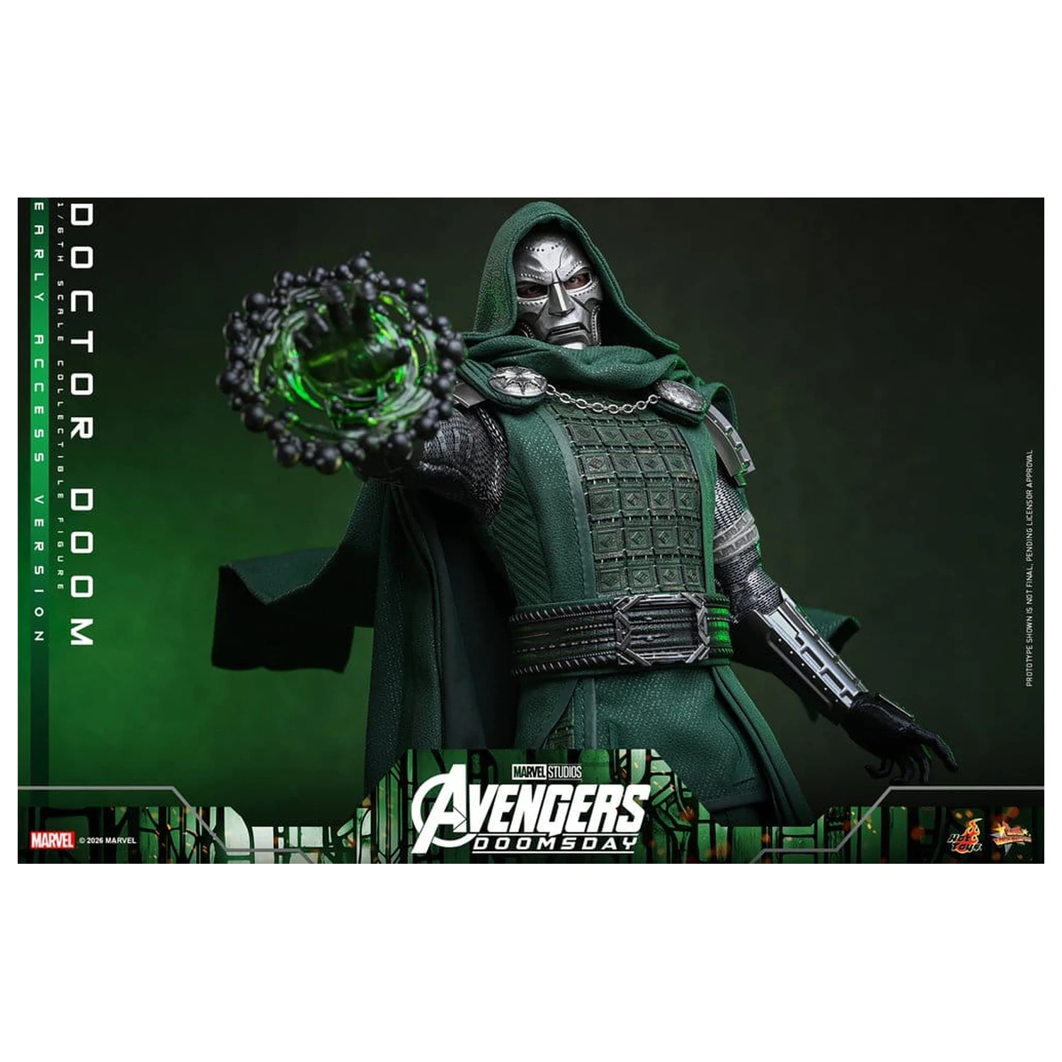 Avengers: Doomsday Movie Masterpiece akčná figúrka 1/6 Doctor Doom 31 cm produktová fotografia