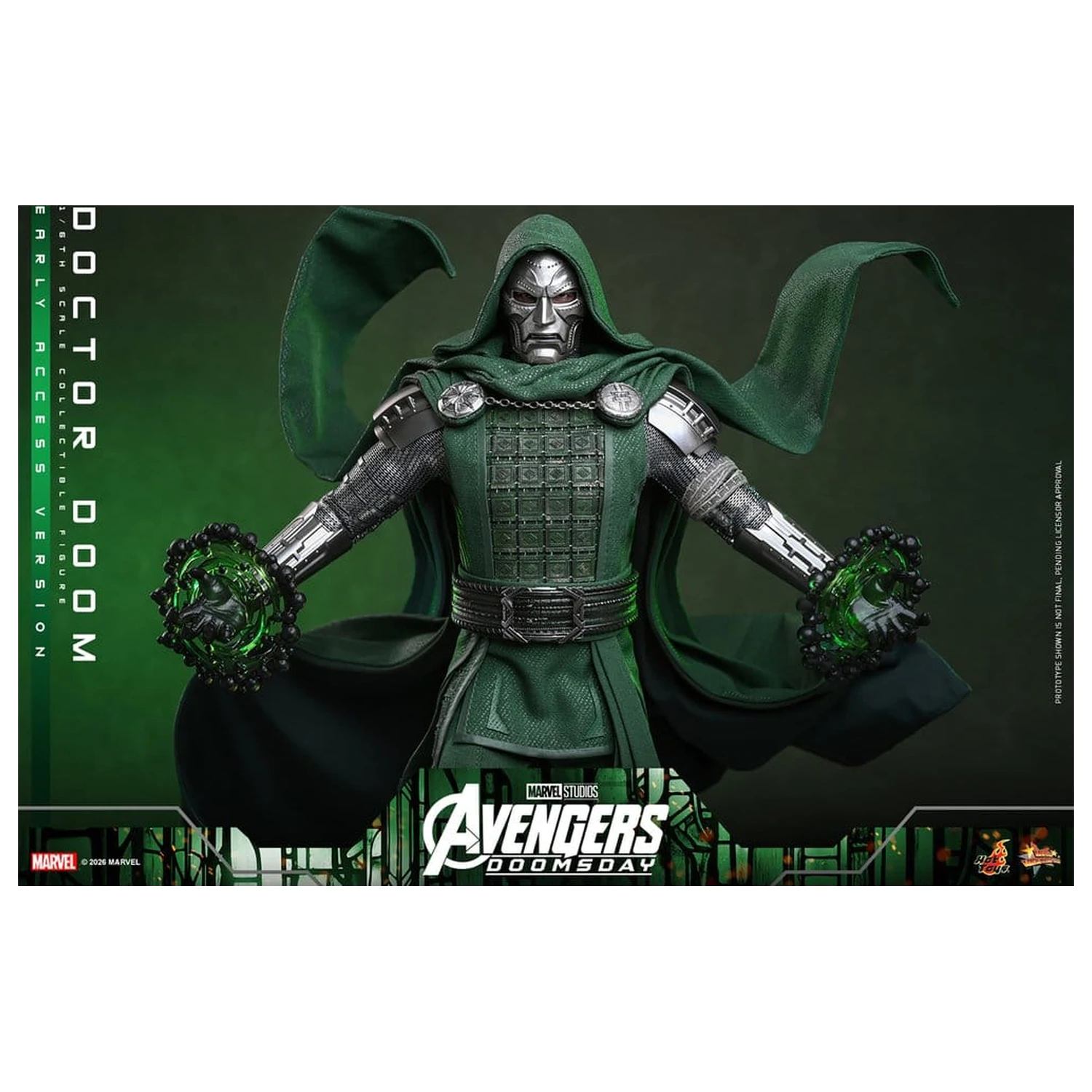 Avengers: Doomsday Movie Masterpiece akčná figúrka 1/6 Doctor Doom 31 cm produktová fotografia