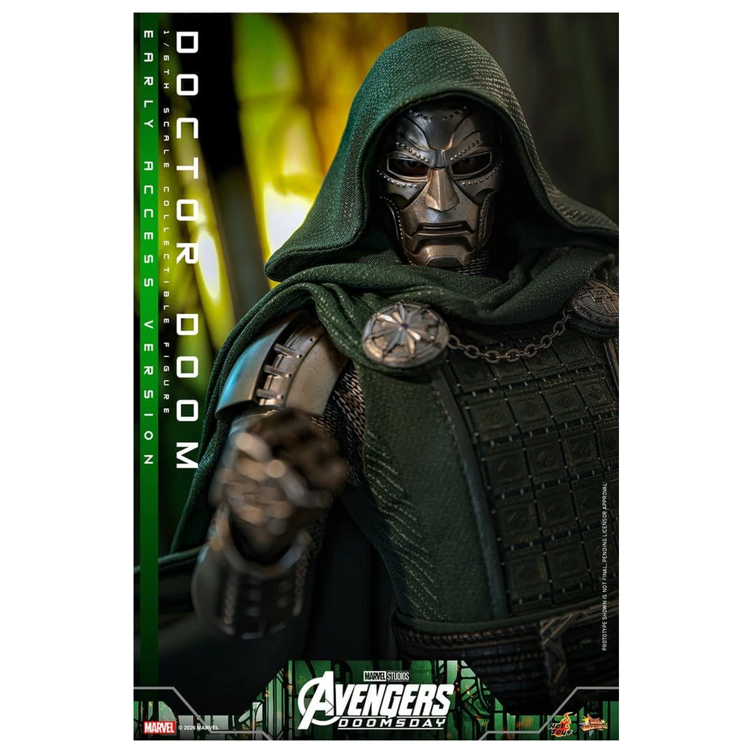 Avengers: Doomsday Movie Masterpiece akčná figúrka 1/6 Doctor Doom 31 cm produktová fotografia