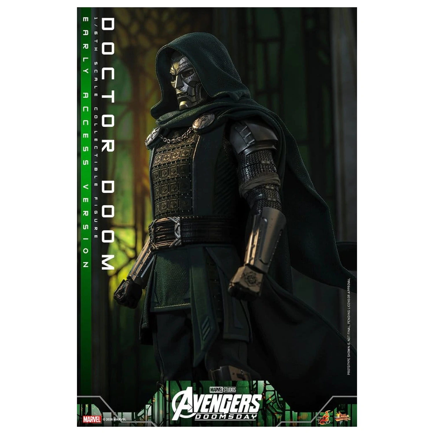 Avengers: Doomsday Movie Masterpiece akčná figúrka 1/6 Doctor Doom 31 cm produktová fotografia