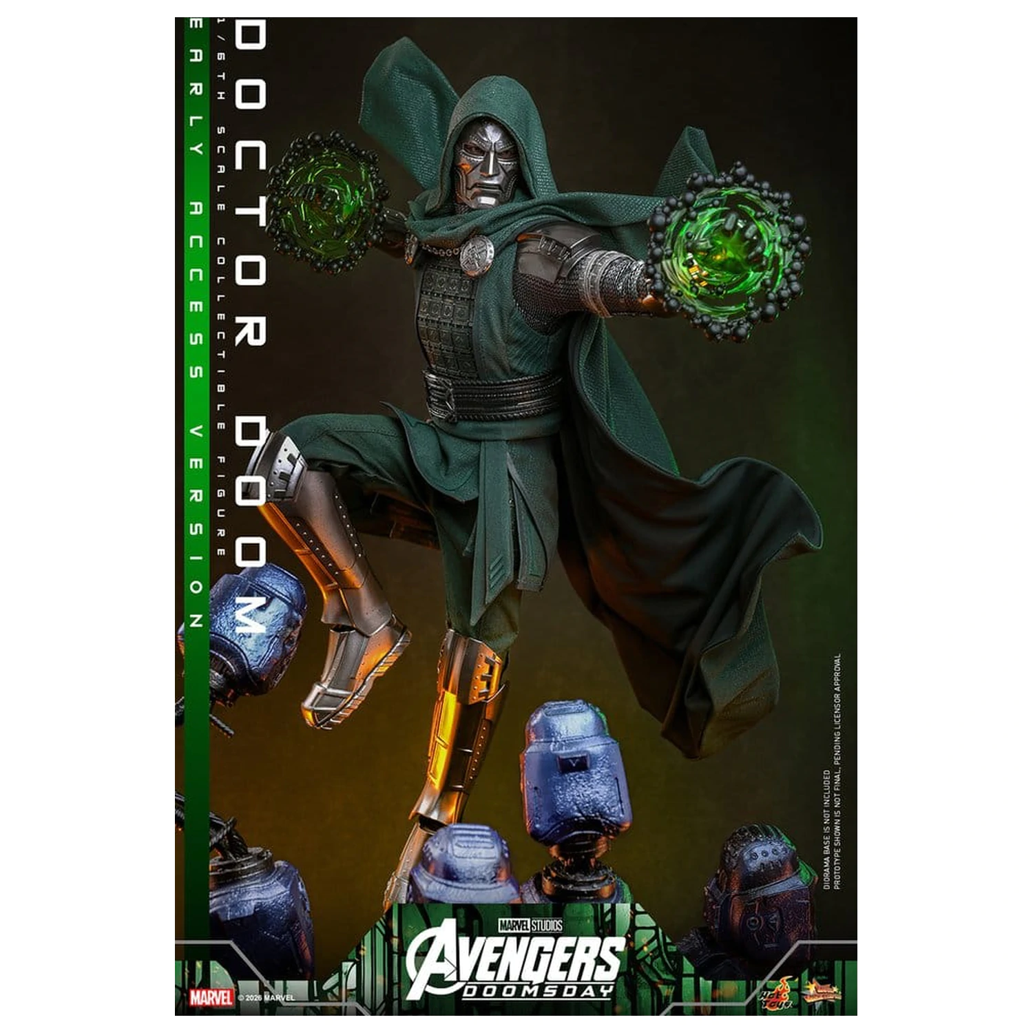 Avengers: Doomsday Movie Masterpiece akčná figúrka 1/6 Doctor Doom 31 cm produktová fotografia