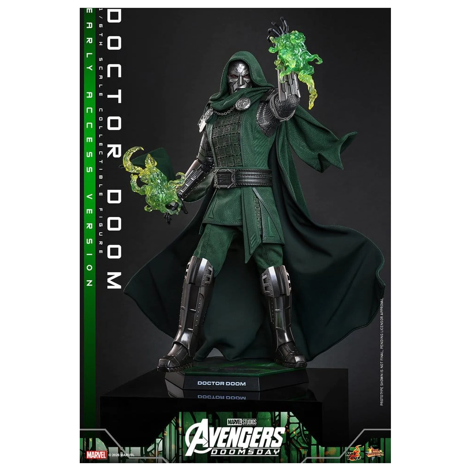 Avengers: Doomsday Movie Masterpiece akčná figúrka 1/6 Doctor Doom 31 cm produktová fotografia