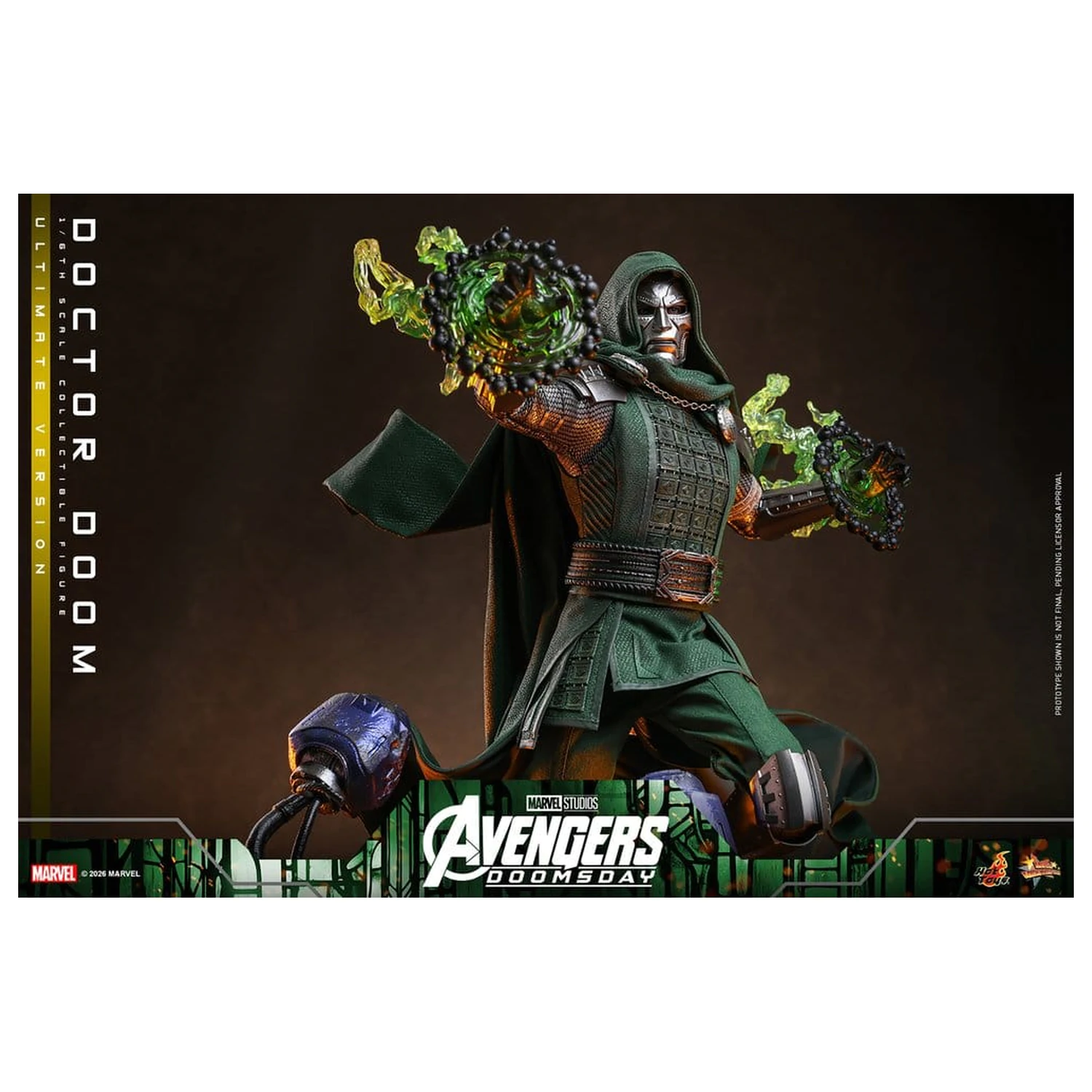 Avengers: Doomsday Movie Masterpiece akčná figúrka 1/6 Doctor Doom (Ultimate Version) 31 cm produktová fotografia