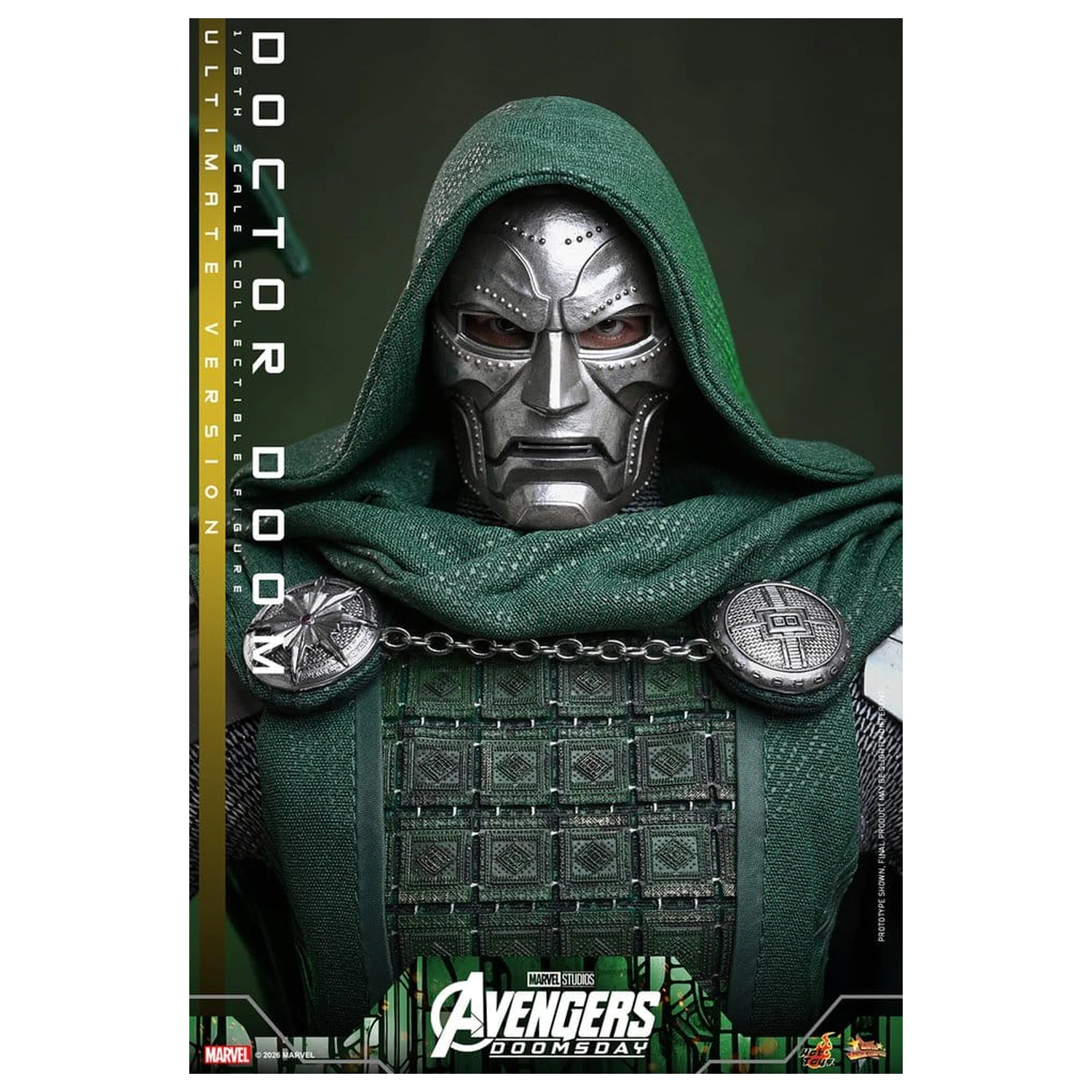 Avengers: Doomsday Movie Masterpiece akčná figúrka 1/6 Doctor Doom (Ultimate Version) 31 cm produktová fotografia