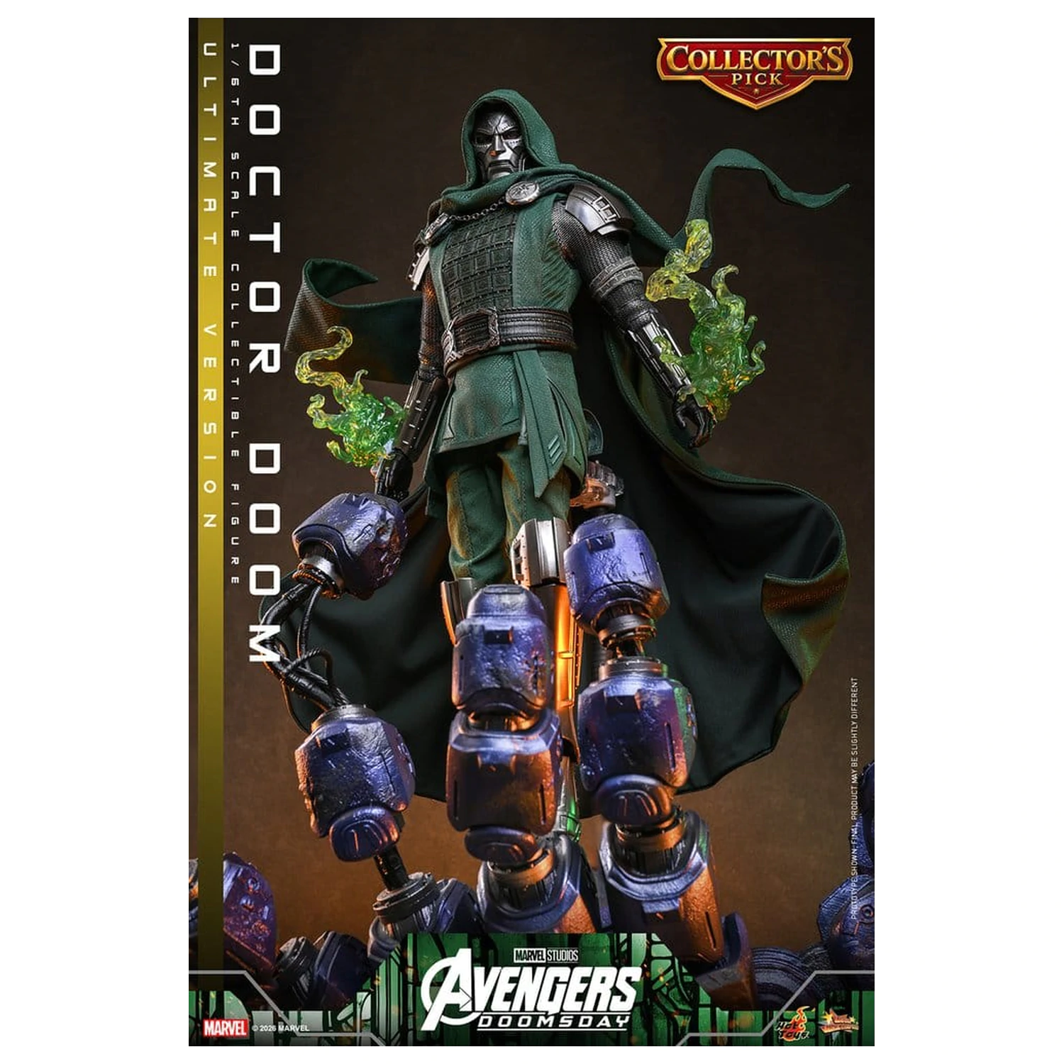 Avengers: Doomsday Movie Masterpiece akčná figúrka 1/6 Doctor Doom (Ultimate Version) 31 cm produktová fotografia