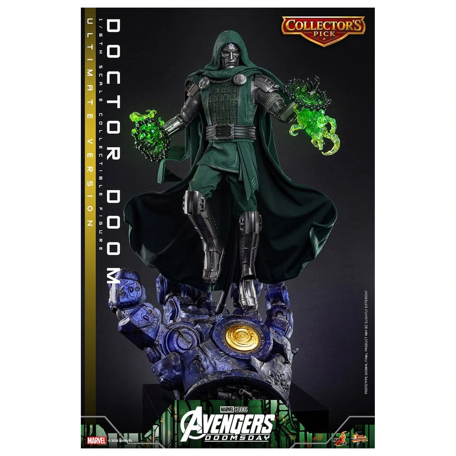 Avengers: Doomsday Movie Masterpiece akčná figúrka 1/6 Doctor Doom (Ultimate Version) 31 cm produktová fotografia