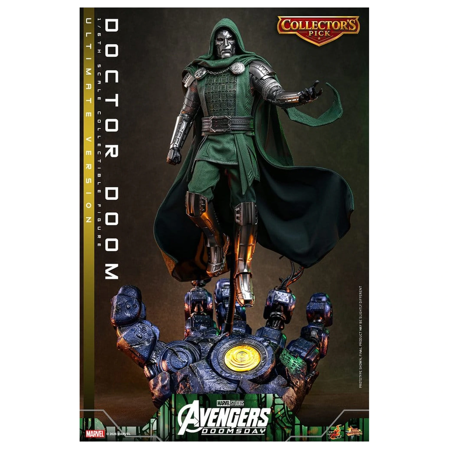 Avengers: Doomsday Movie Masterpiece akčná figúrka 1/6 Doctor Doom (Ultimate Version) 31 cm produktová fotografia