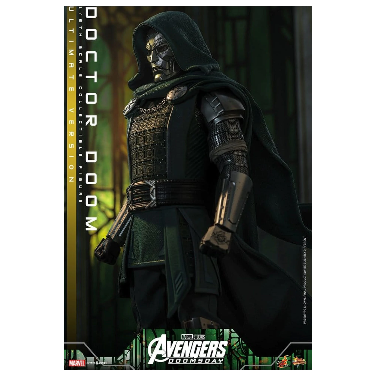Avengers: Doomsday Movie Masterpiece akčná figúrka 1/6 Doctor Doom (Ultimate Version) 31 cm produktová fotografia