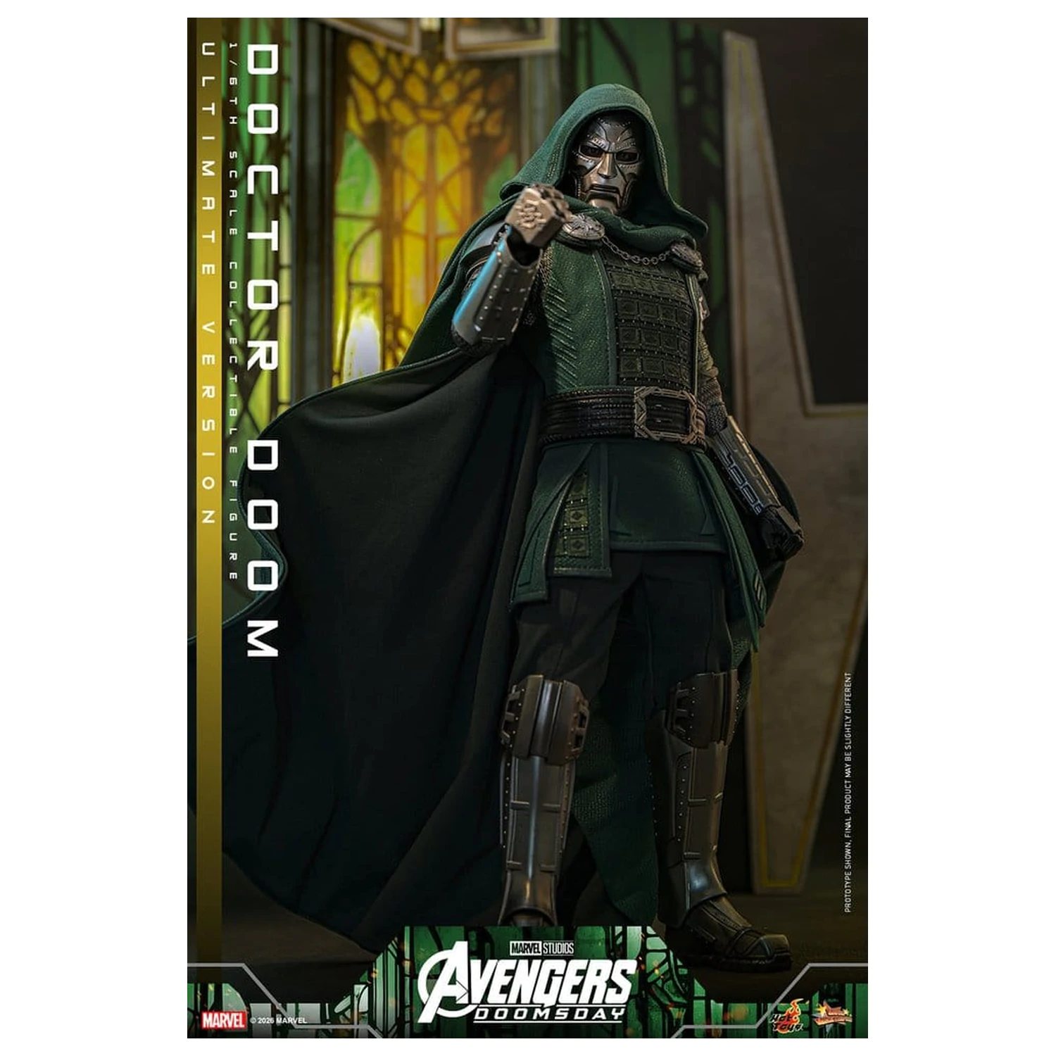 Avengers: Doomsday Movie Masterpiece akčná figúrka 1/6 Doctor Doom (Ultimate Version) 31 cm produktová fotografia