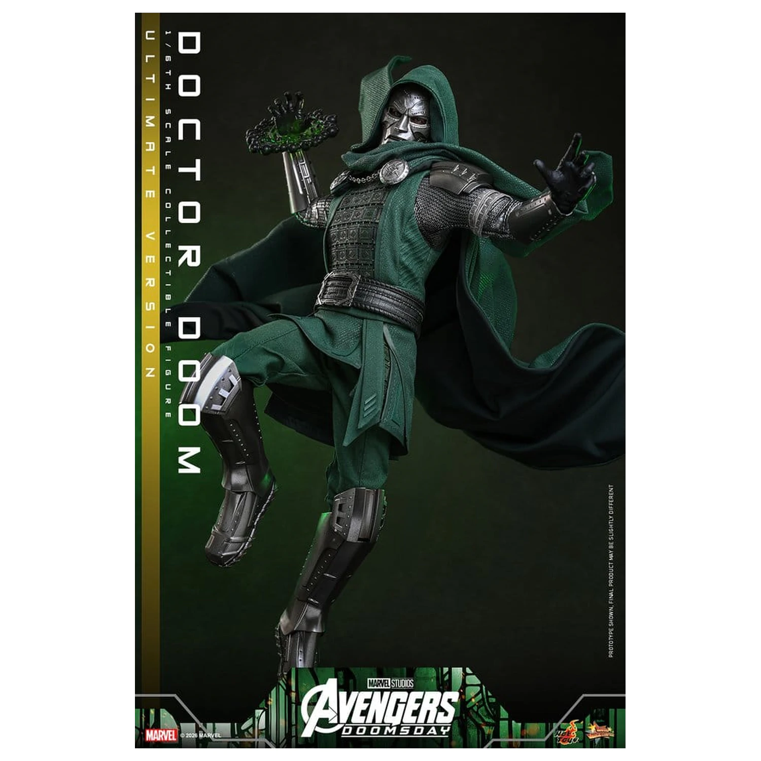 Avengers: Doomsday Movie Masterpiece akčná figúrka 1/6 Doctor Doom (Ultimate Version) 31 cm produktová fotografia