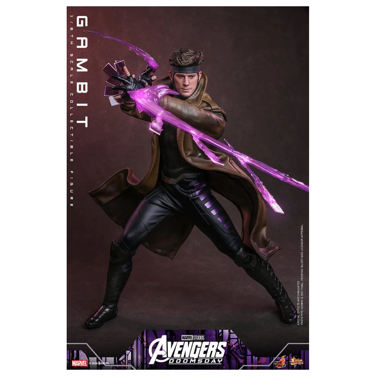 Avengers: Doomsday Movie Masterpiece akčná figúrka 1/6 Gambit 31 cm produktová fotografia
