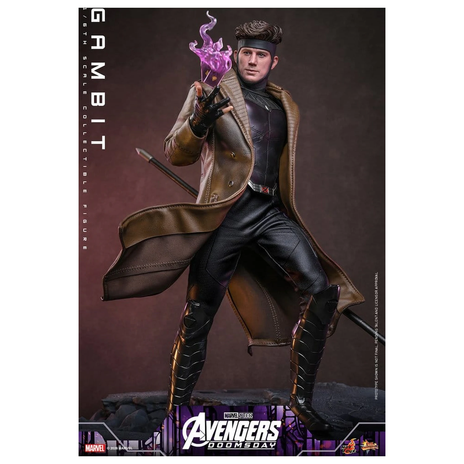 Avengers: Doomsday Movie Masterpiece akčná figúrka 1/6 Gambit 31 cm produktová fotografia