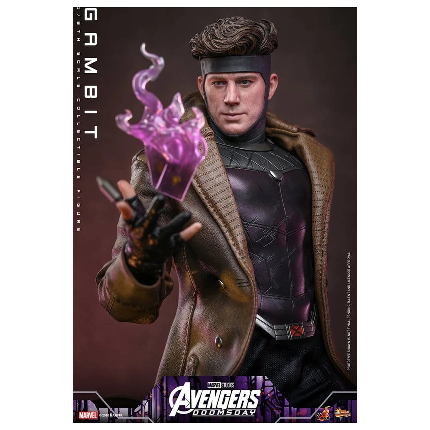 Avengers: Doomsday Movie Masterpiece akčná figúrka 1/6 Gambit 31 cm produktová fotografia