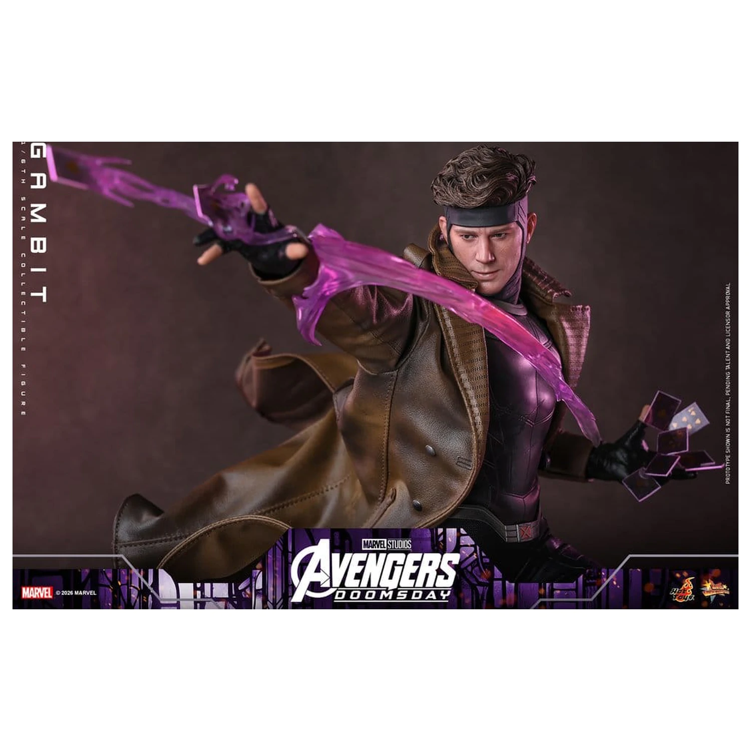 Avengers: Doomsday Movie Masterpiece akčná figúrka 1/6 Gambit 31 cm produktová fotografia