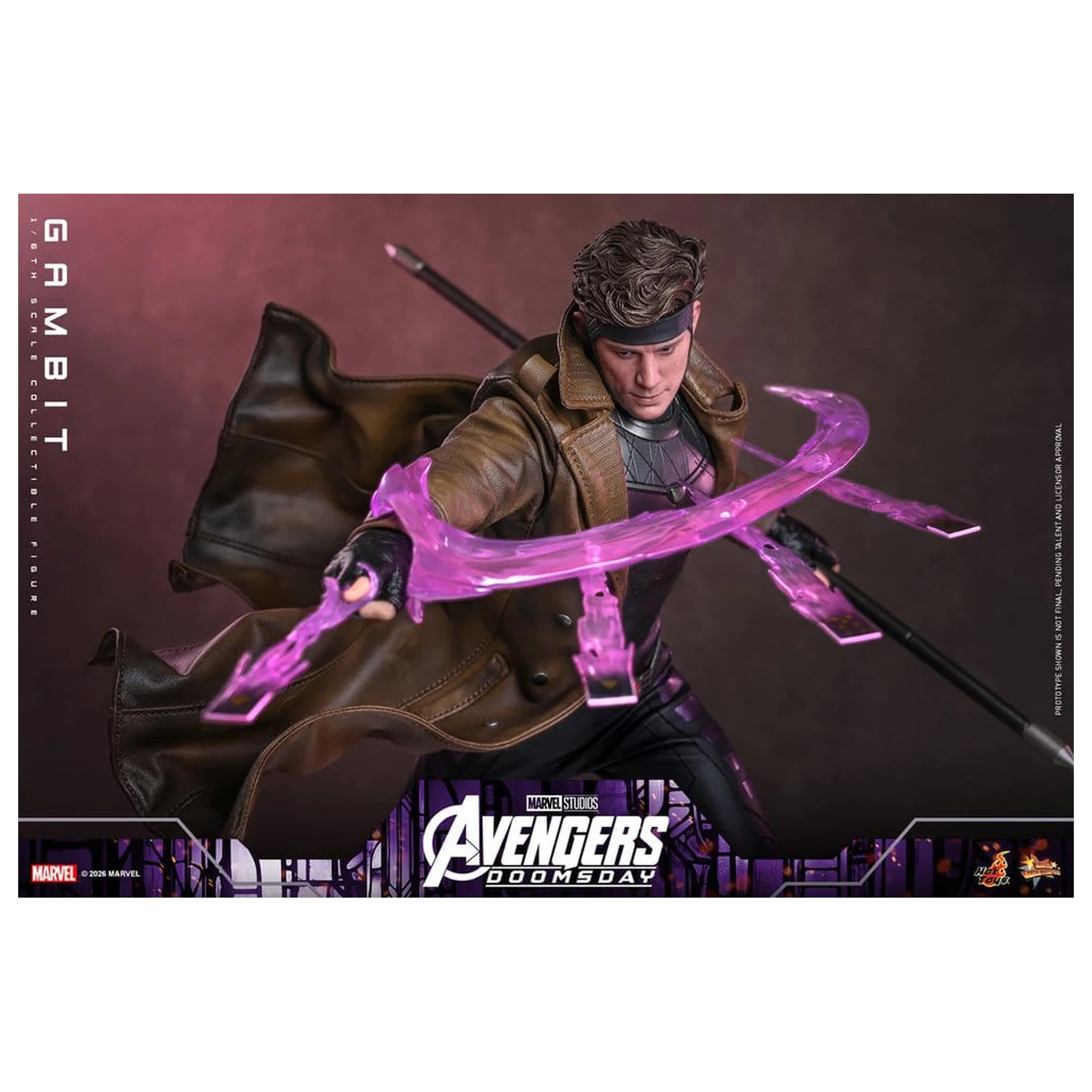 Avengers: Doomsday Movie Masterpiece akčná figúrka 1/6 Gambit 31 cm produktová fotografia