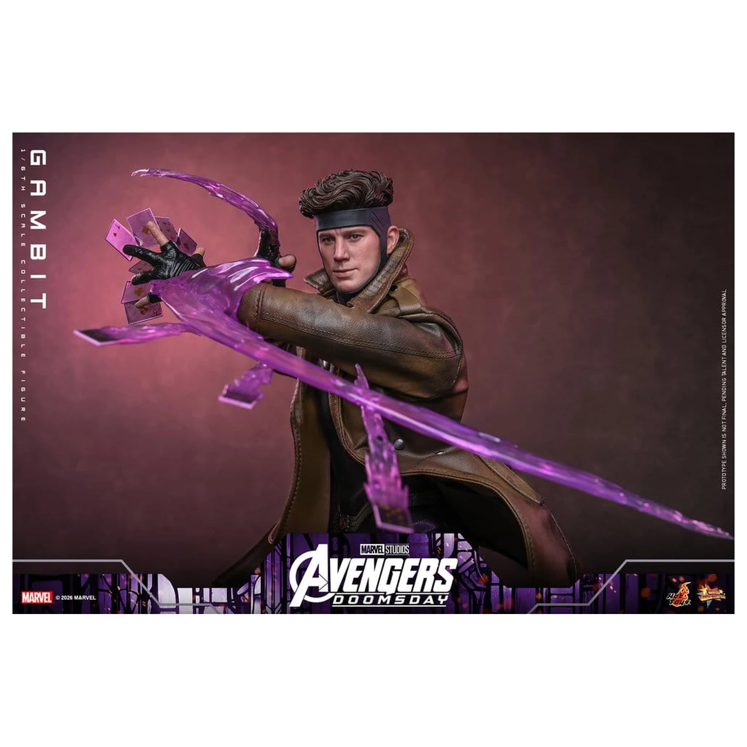 Avengers: Doomsday Movie Masterpiece akčná figúrka 1/6 Gambit 31 cm produktová fotografia
