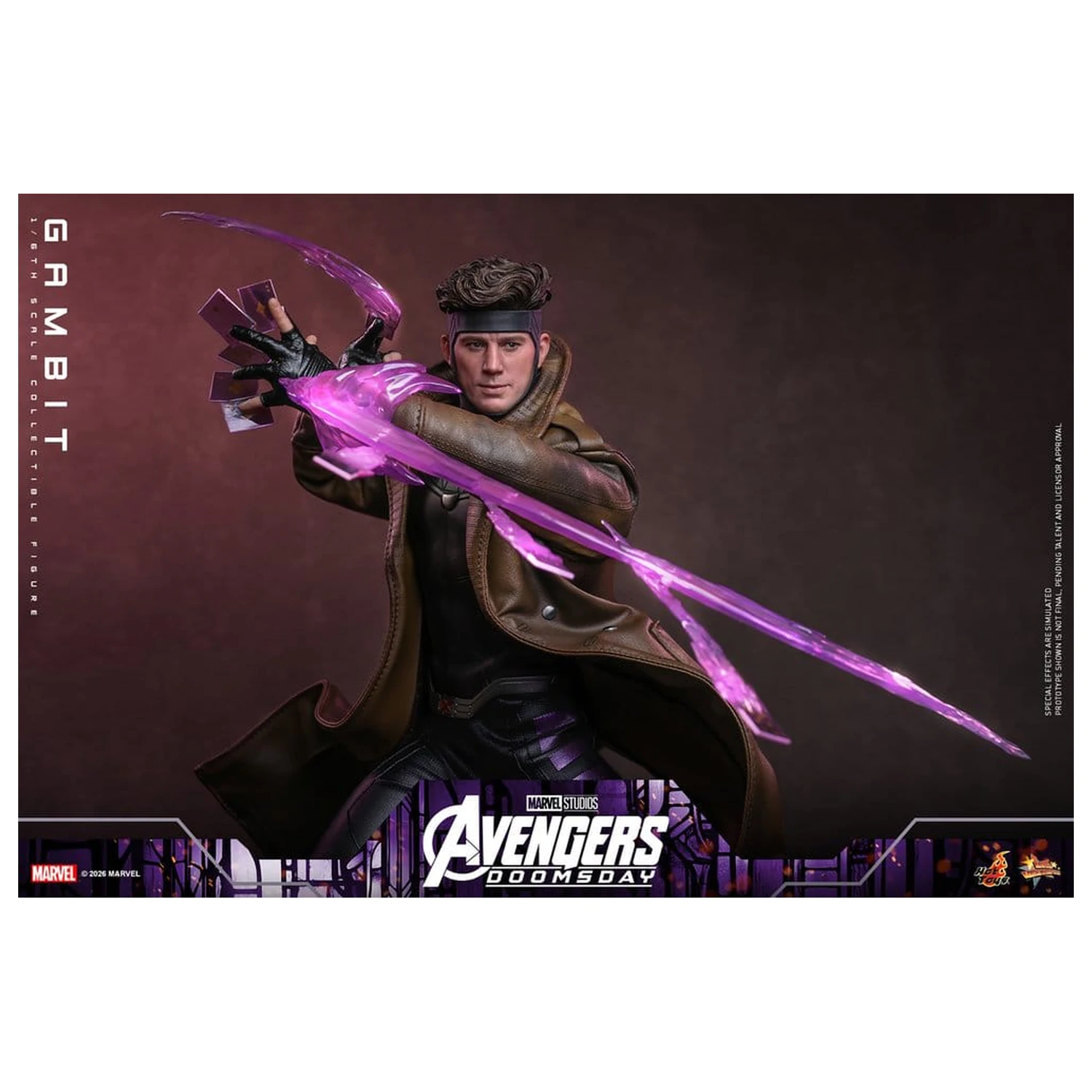 Avengers: Doomsday Movie Masterpiece akčná figúrka 1/6 Gambit 31 cm produktová fotografia