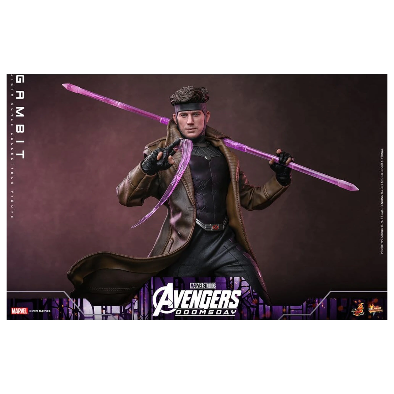 Avengers: Doomsday Movie Masterpiece akčná figúrka 1/6 Gambit 31 cm produktová fotografia