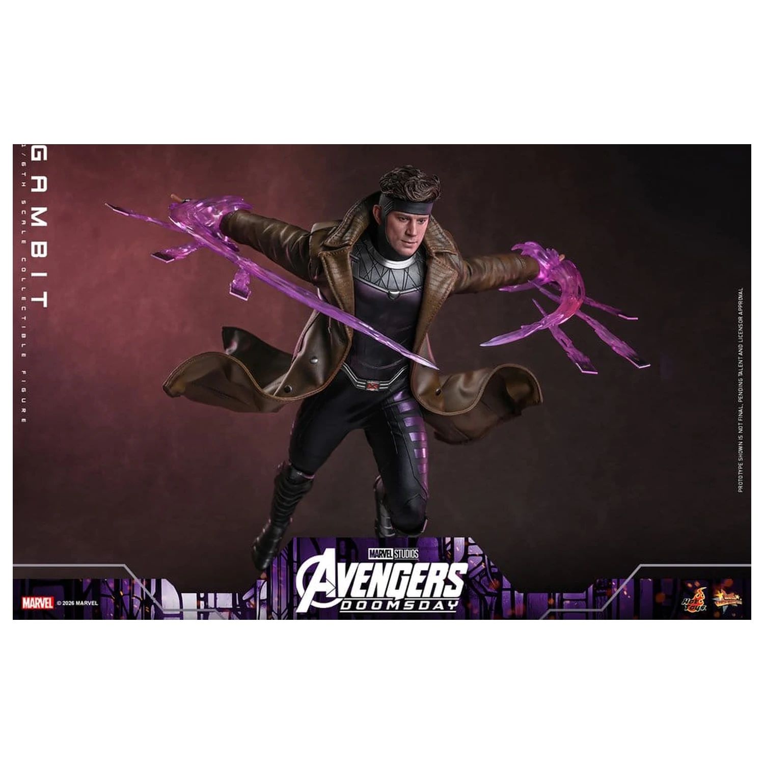 Avengers: Doomsday Movie Masterpiece akčná figúrka 1/6 Gambit 31 cm produktová fotografia