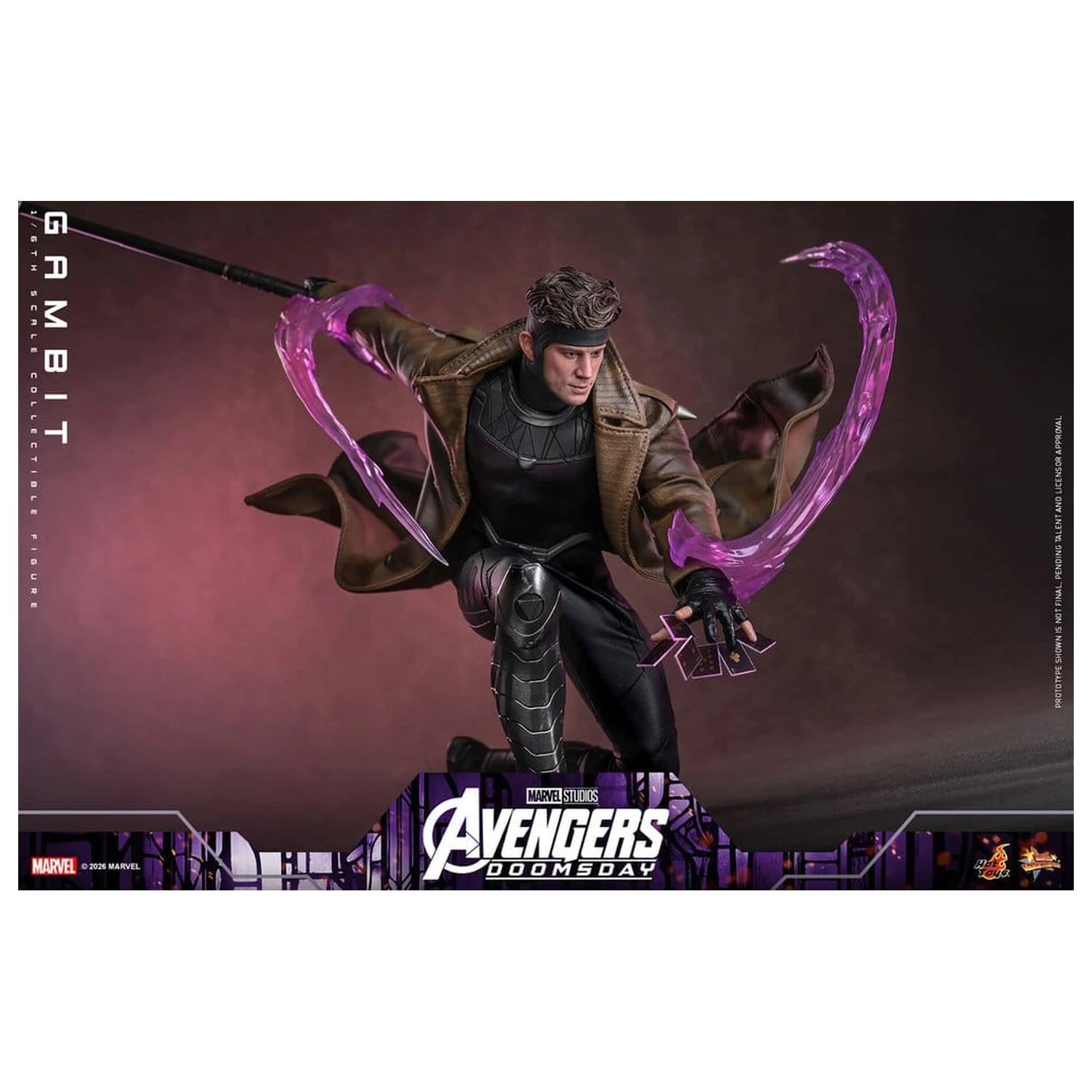 Avengers: Doomsday Movie Masterpiece akčná figúrka 1/6 Gambit 31 cm produktová fotografia