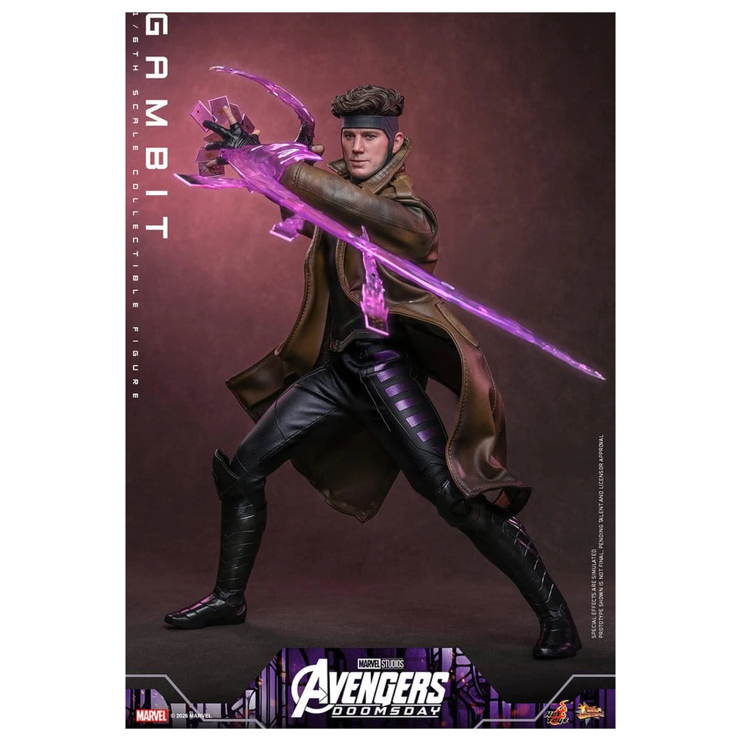Avengers: Doomsday Movie Masterpiece akčná figúrka 1/6 Gambit 31 cm produktová fotografia