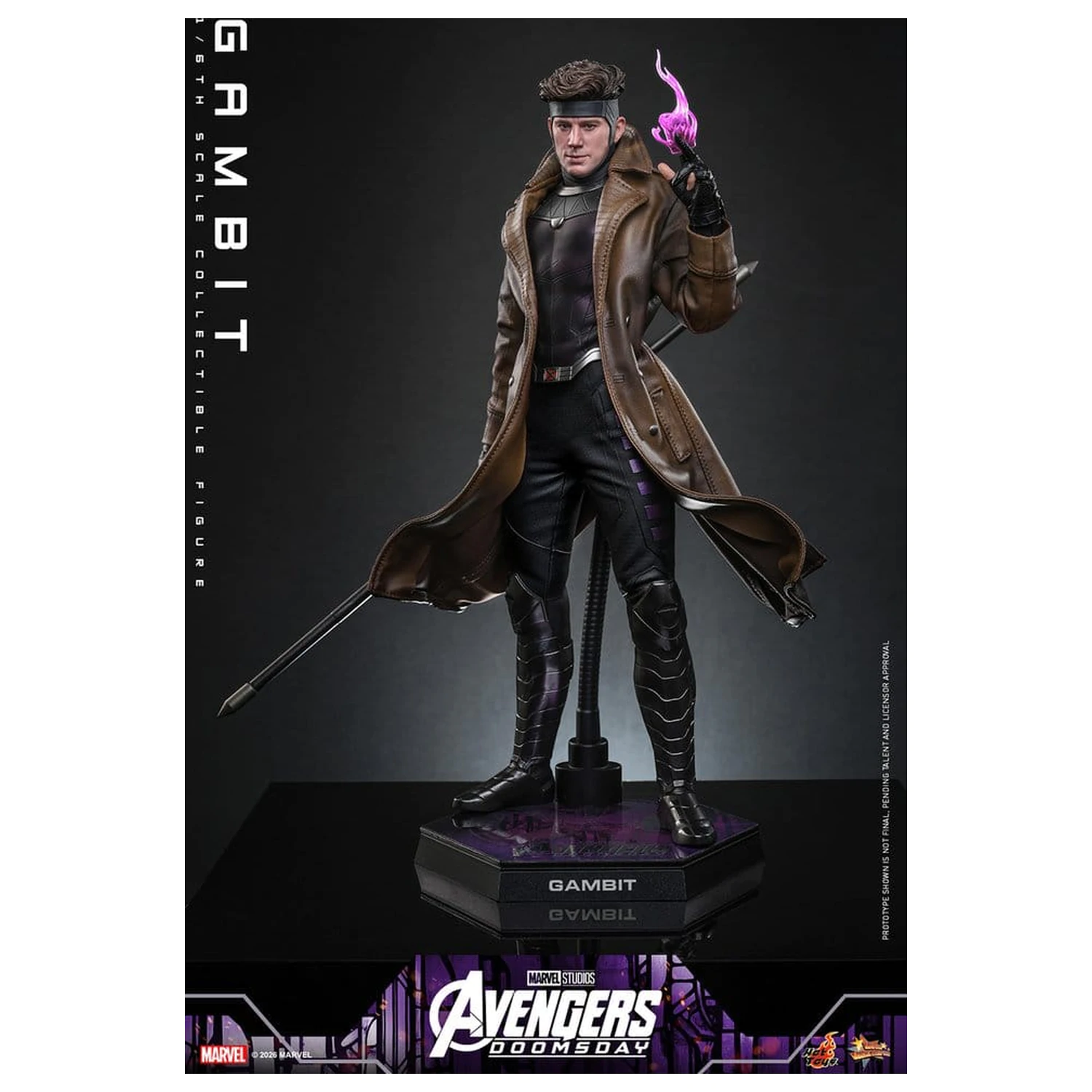 Avengers: Doomsday Movie Masterpiece akčná figúrka 1/6 Gambit 31 cm produktová fotografia