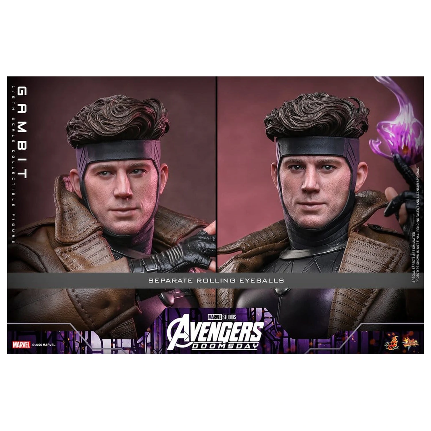 Avengers: Doomsday Movie Masterpiece akčná figúrka 1/6 Gambit 31 cm produktová fotografia
