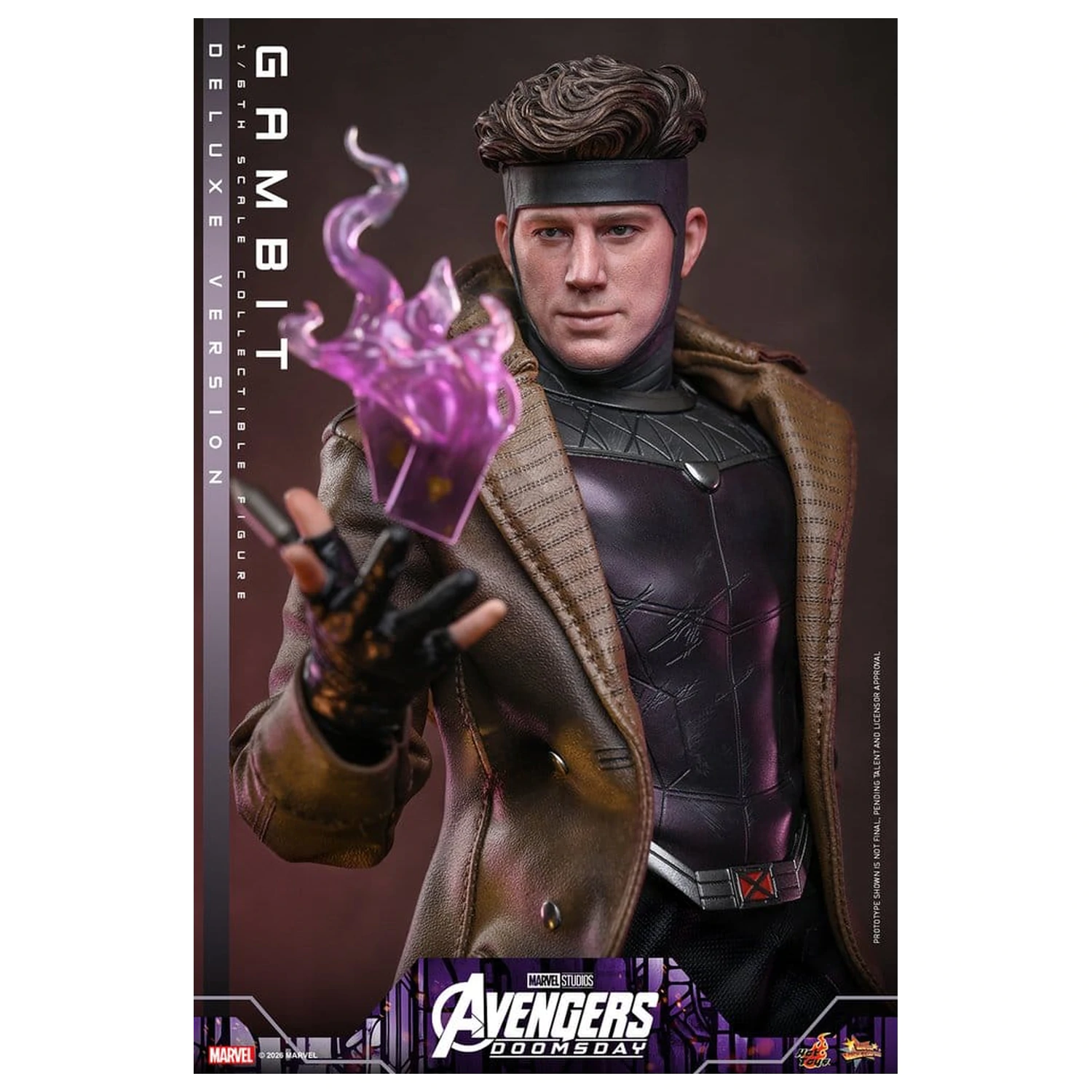 Avengers: Doomsday Movie Masterpiece akčná figúrka 1/6 Gambit (Deluxe Version) 31 cm produktová fotografia
