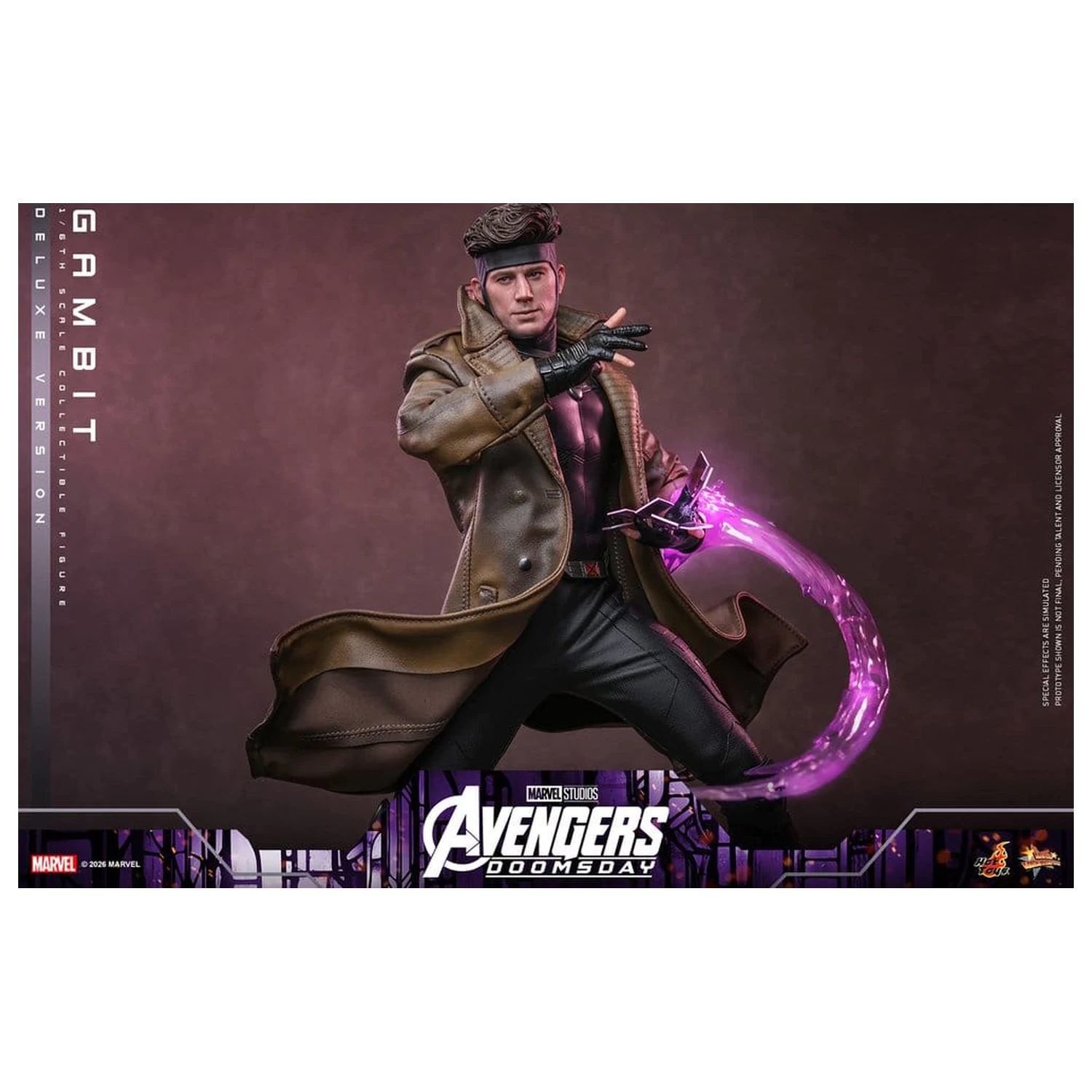 Avengers: Doomsday Movie Masterpiece akčná figúrka 1/6 Gambit (Deluxe Version) 31 cm produktová fotografia