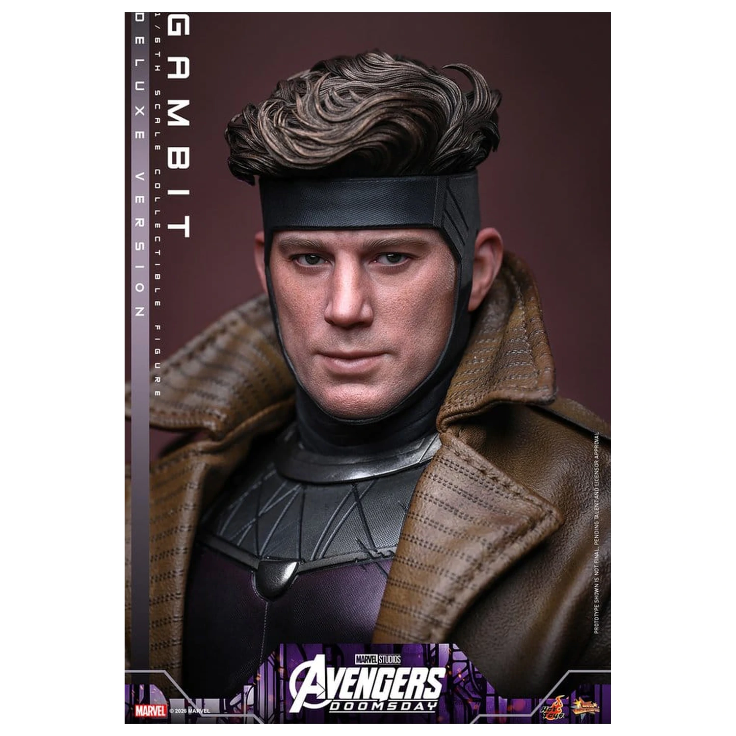 Avengers: Doomsday Movie Masterpiece akčná figúrka 1/6 Gambit (Deluxe Version) 31 cm produktová fotografia