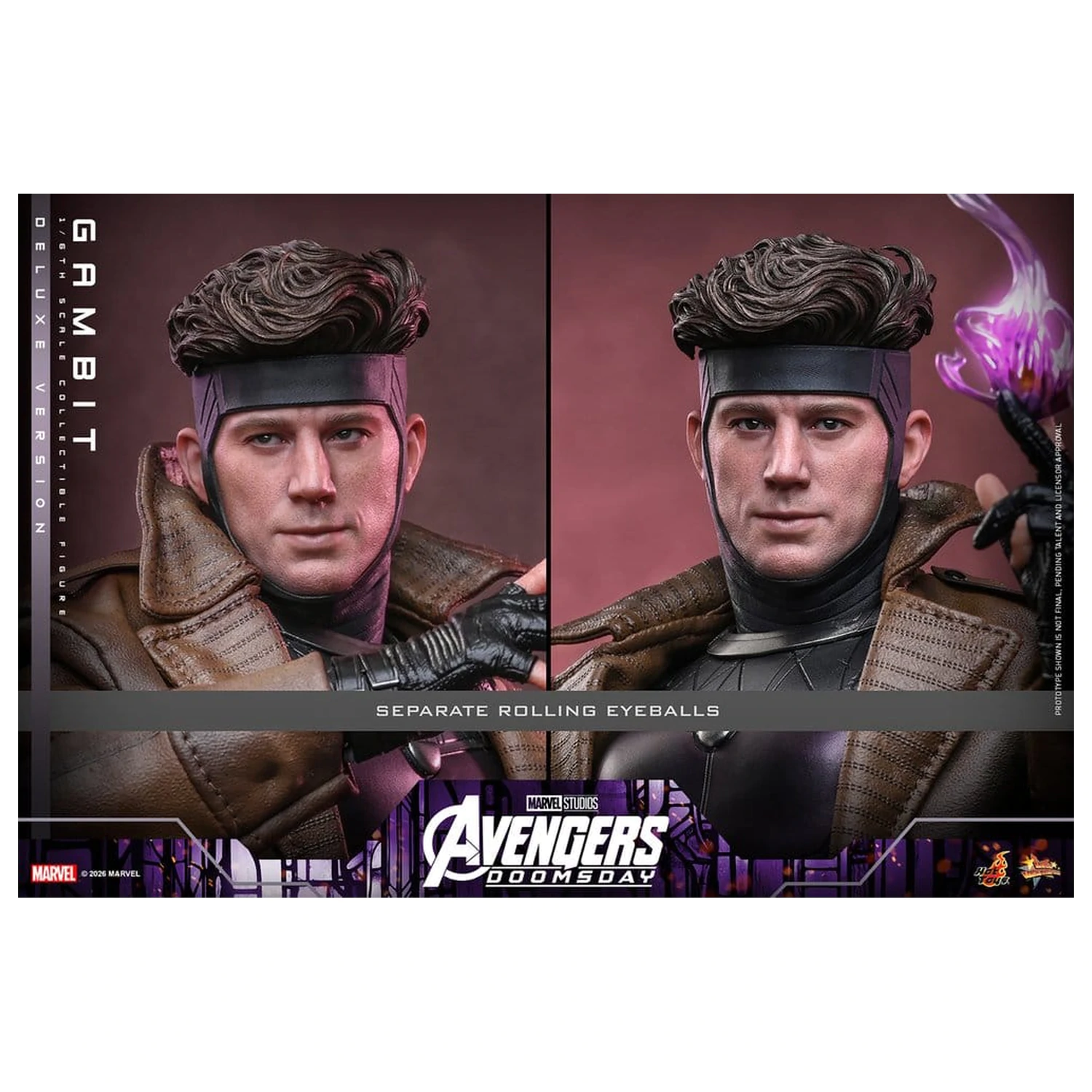 Avengers: Doomsday Movie Masterpiece akčná figúrka 1/6 Gambit (Deluxe Version) 31 cm produktová fotografia